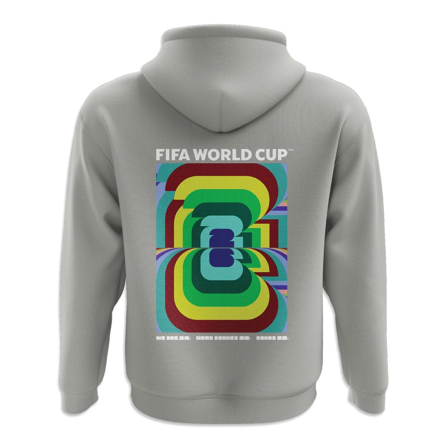 FIFA World Cup 2026™ Amplified Grey Hoodie - Unisex - Image 2