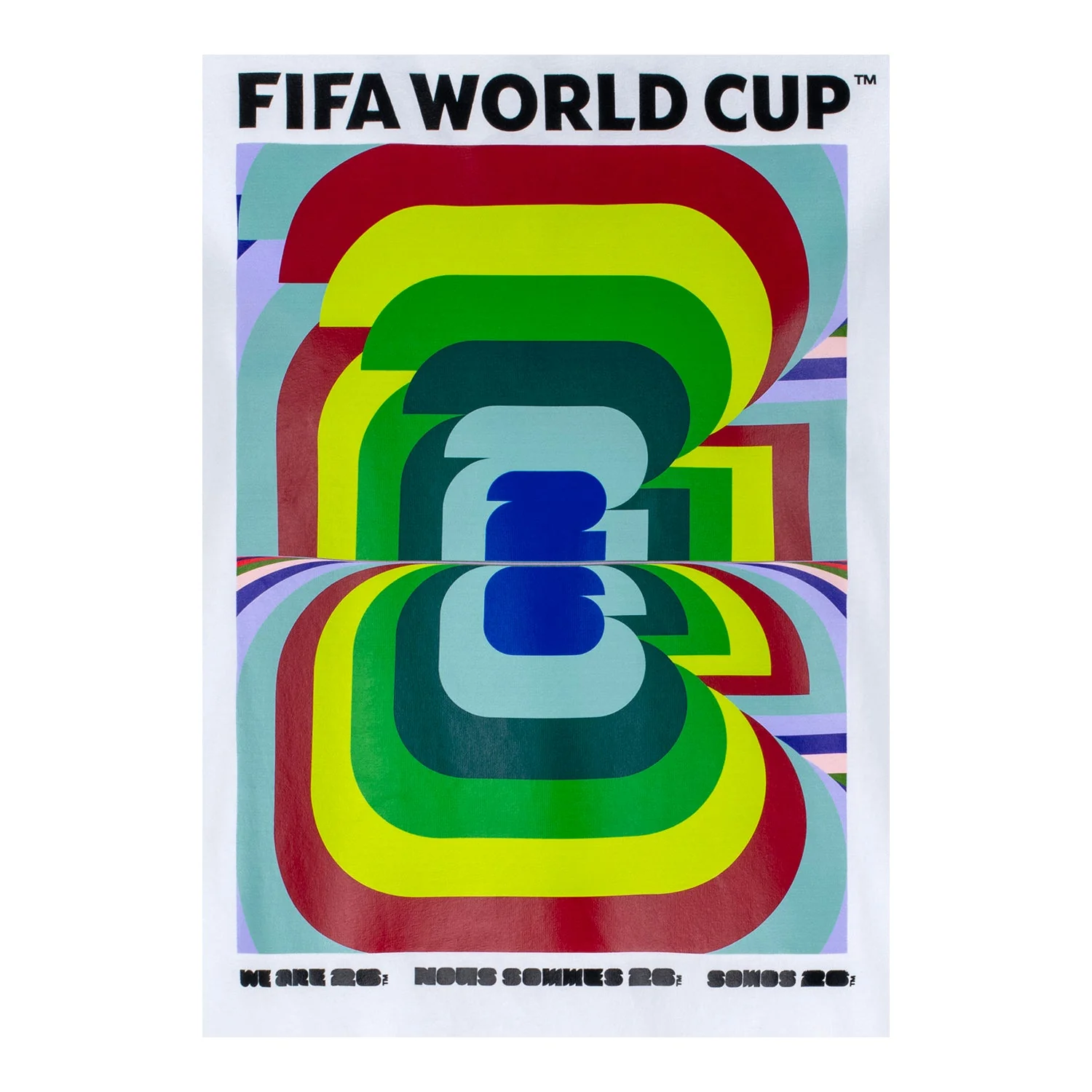 FIFA World Cup 2026™ Amplified White T-Shirt - Unisex - Image 3