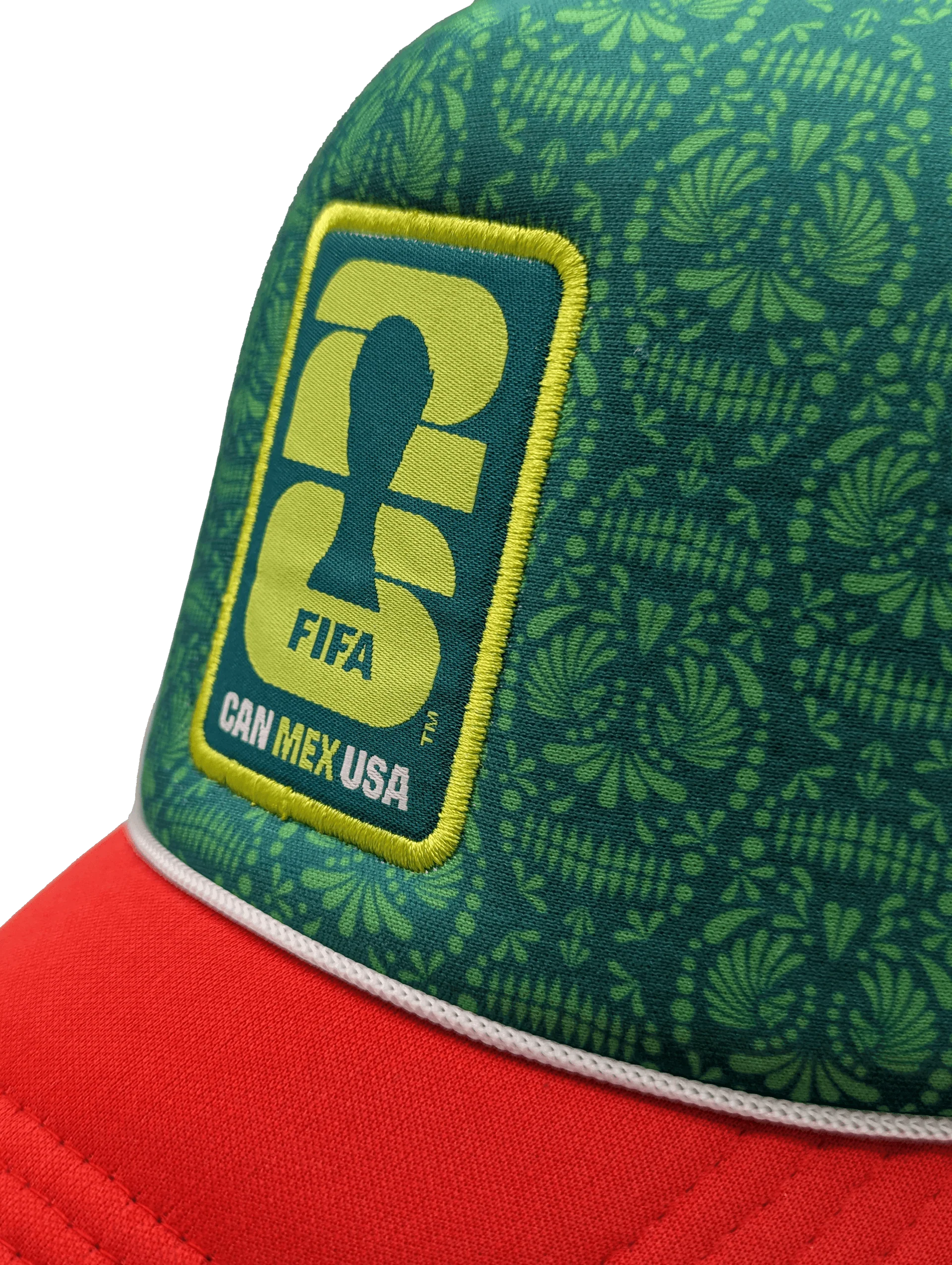 FIFA World Cup 2026™ Emblem Mexico Foam Trucker Hat - Image 3