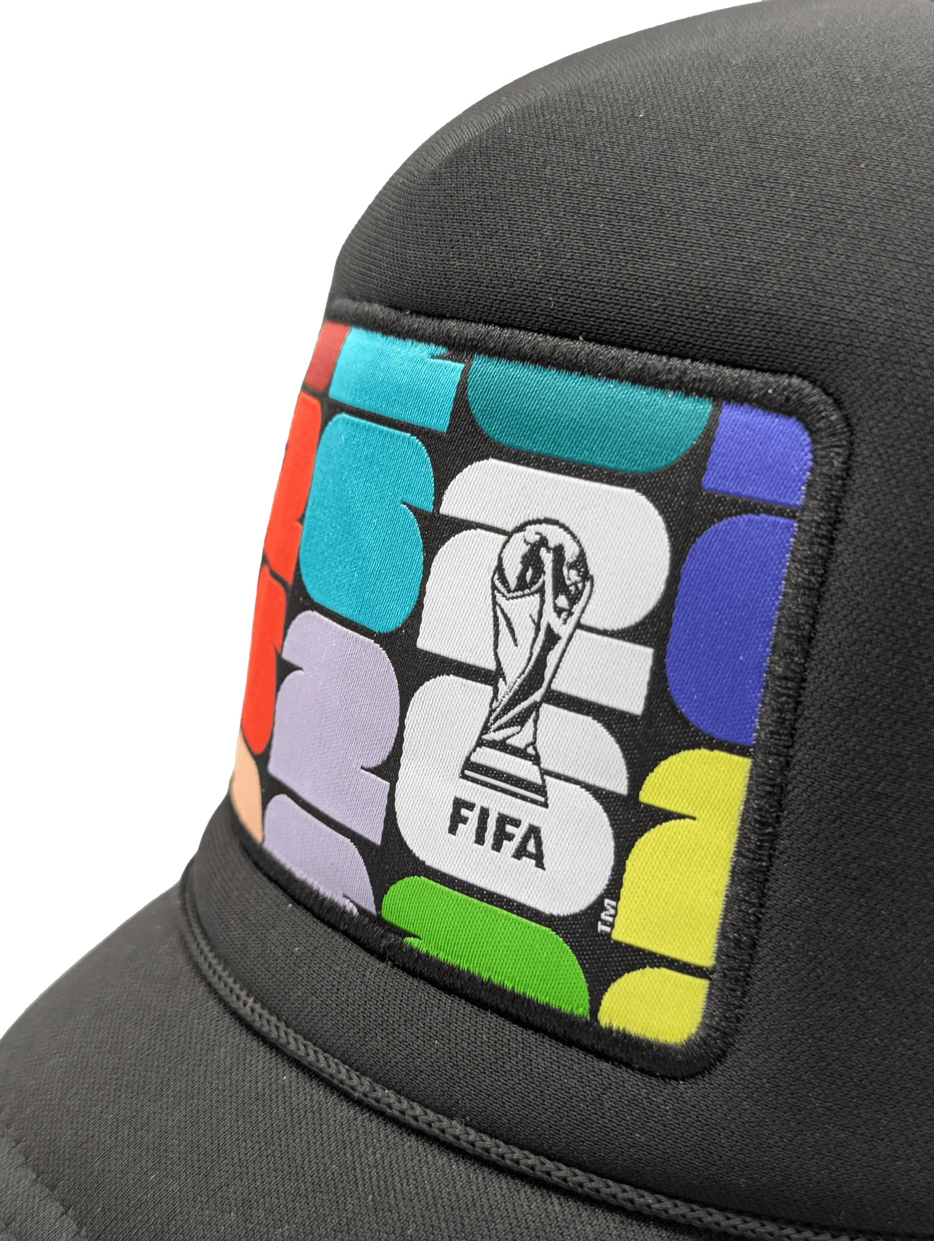 FIFA World Cup 2026™ Emblem Pattern Foam Trucker Hat - Image 2