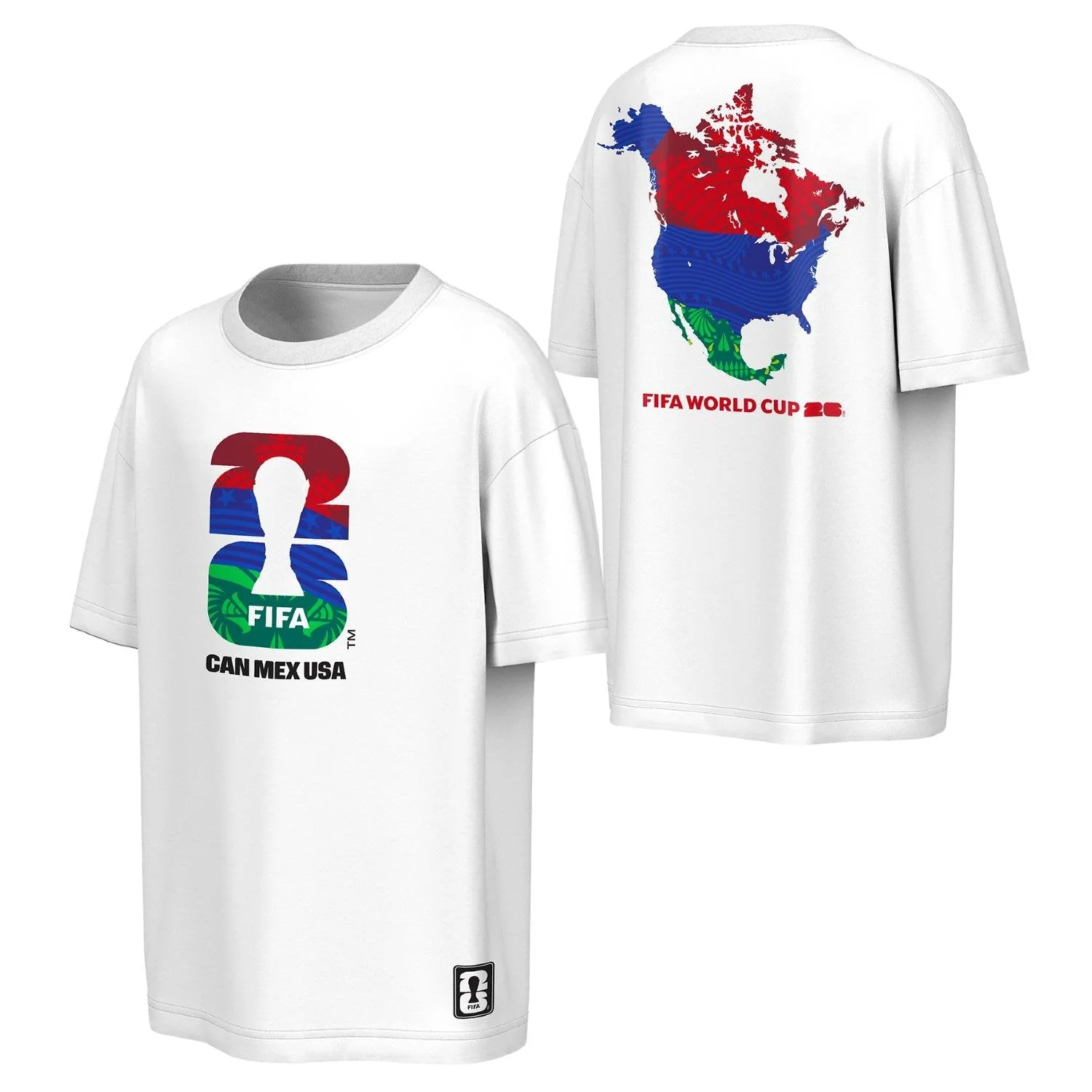 FIFA World Cup 2026™ Host North America White T-Shirt - Unisex - Image 2