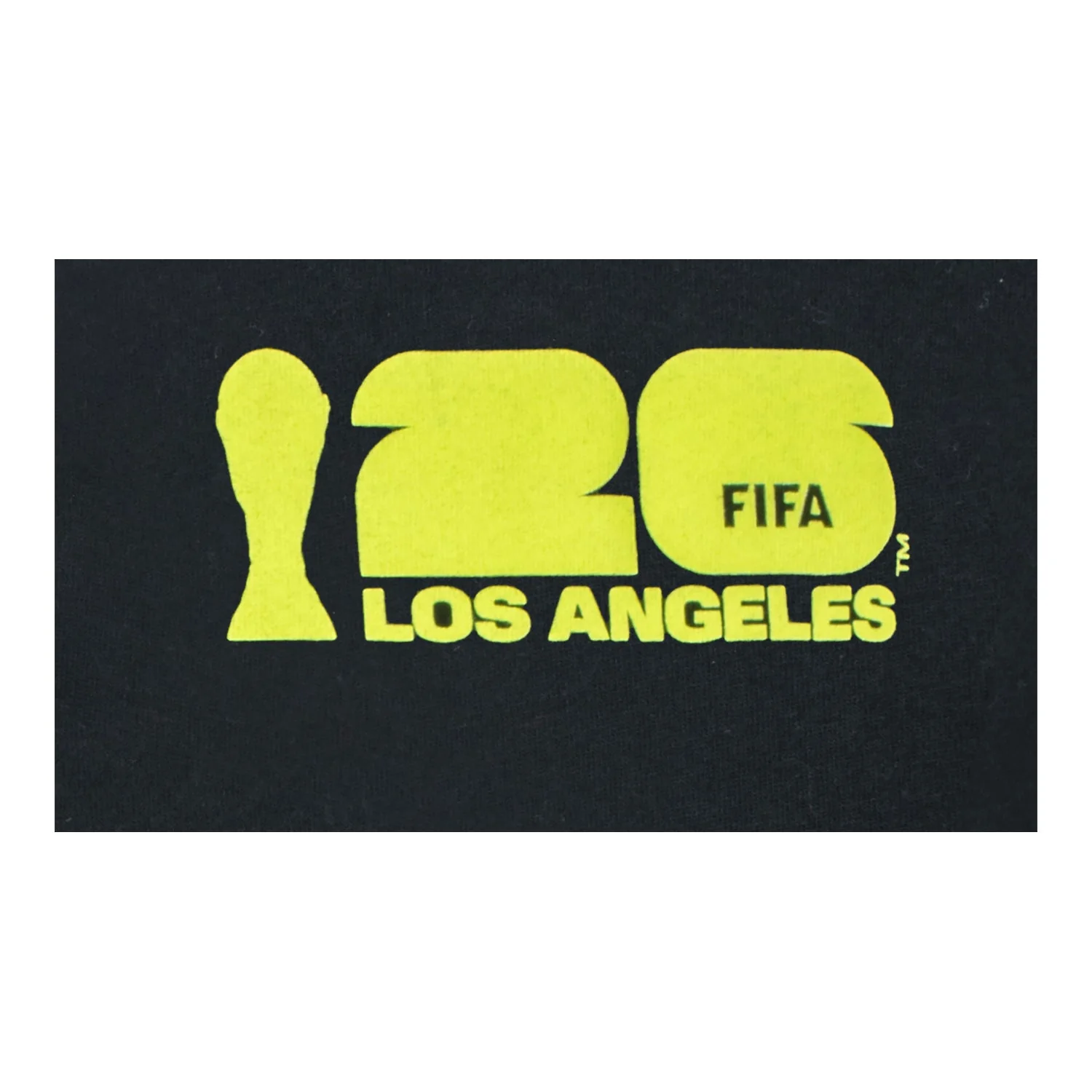 FIFA World Cup 2026™ Los Angeles Poster Black T-Shirt - Unisex - Image 3