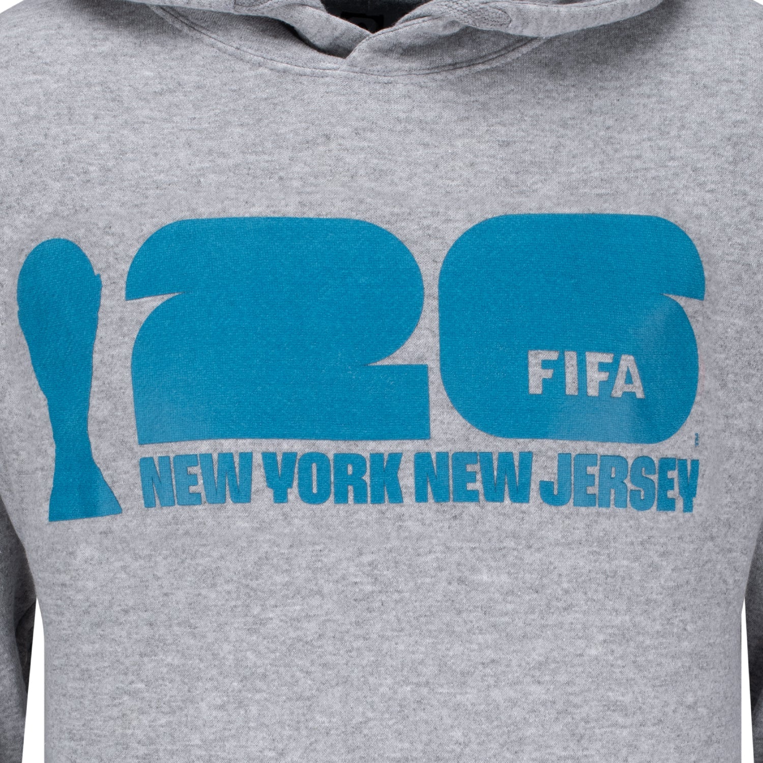 FIFA World Cup 2026™ New York New Jersey Grey Hoodie - Unisex - Image 3
