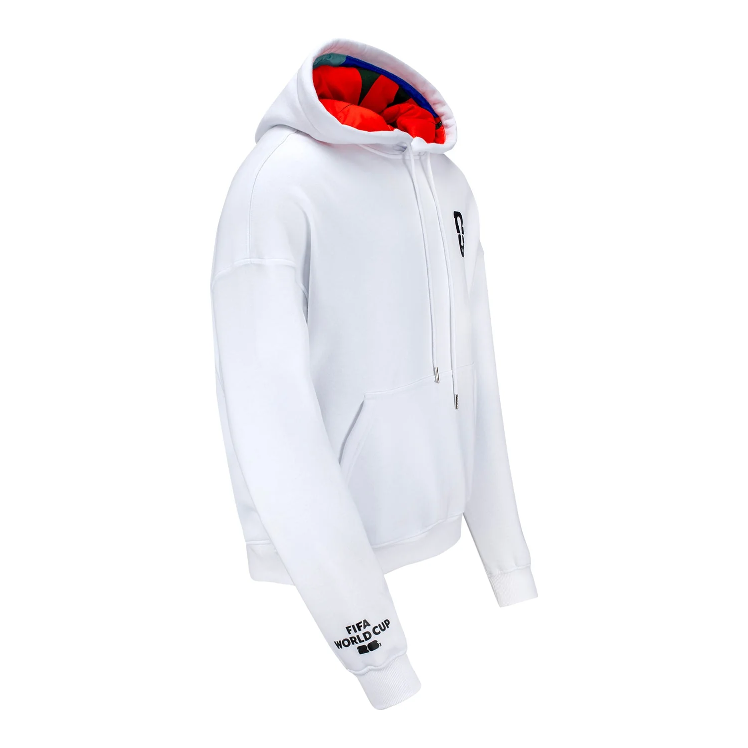 FIFA World Cup 2026™ Pattern White Hoodie - Unisex - Image 3