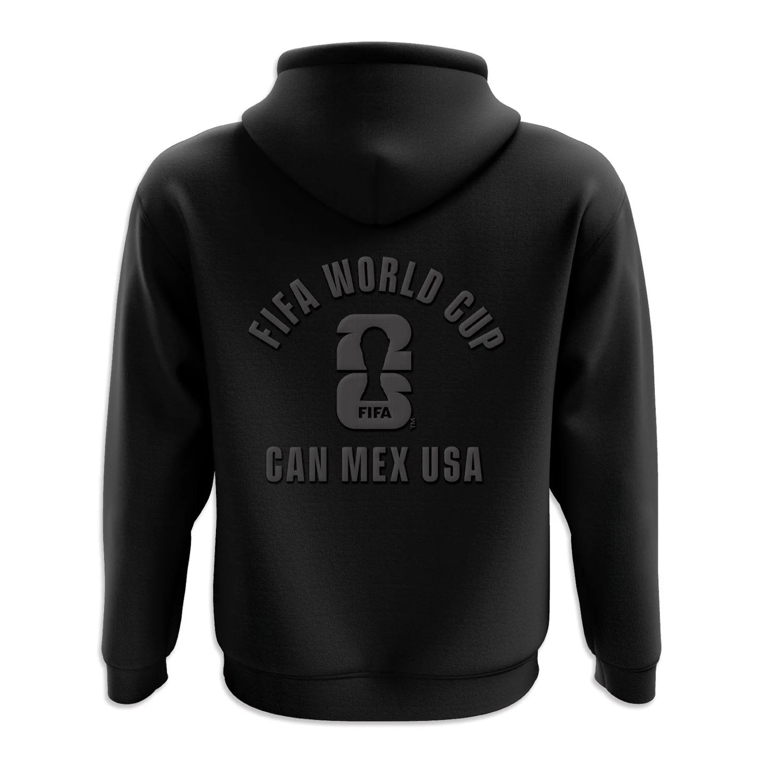FIFA World Cup 2026™ Puff Arch Black Hoodie - Unisex - Image 2