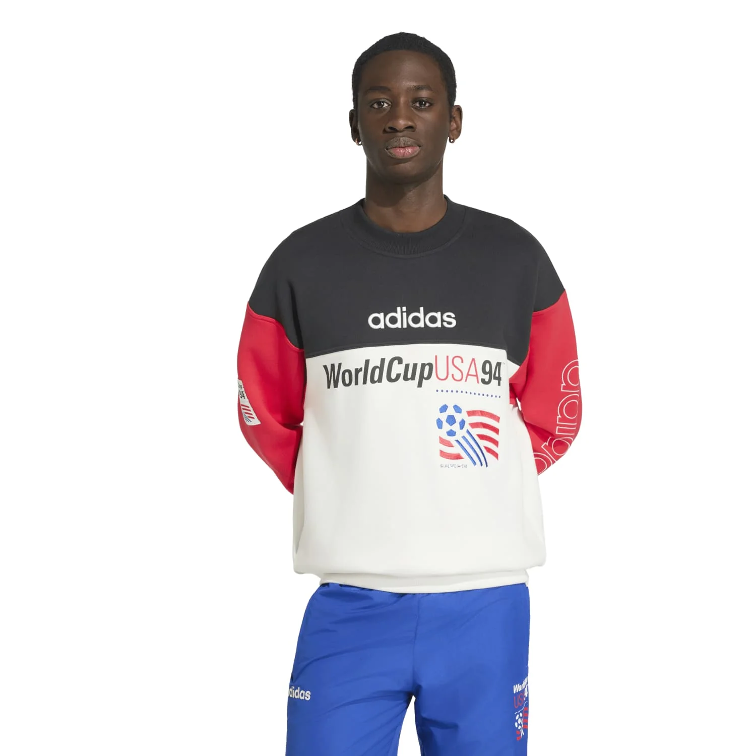 1994 FIFA World Cup™ USA Black/Red Graphic Sweatshirt - Image 2