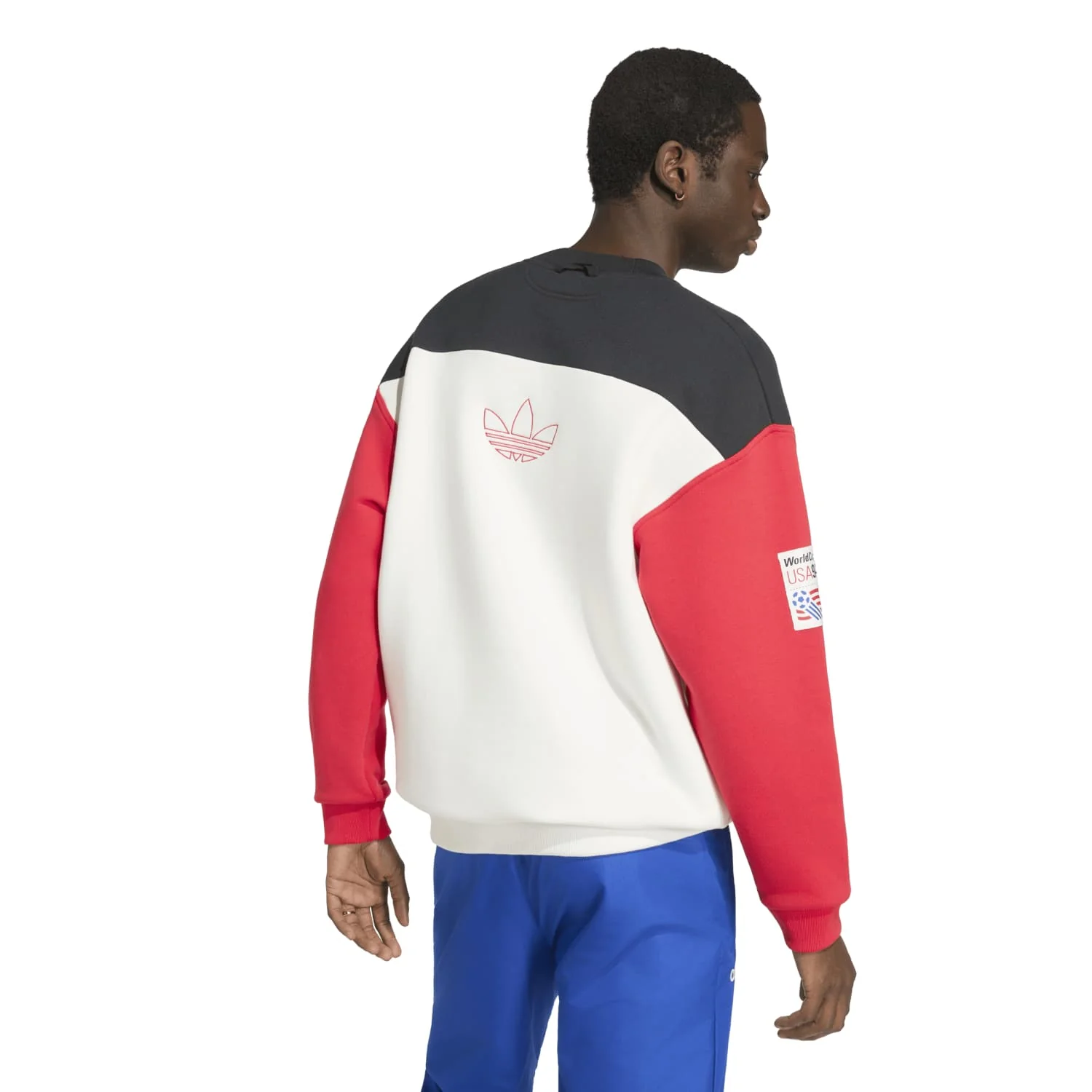 1994 FIFA World Cup™ USA Black/Red Graphic Sweatshirt - Image 3