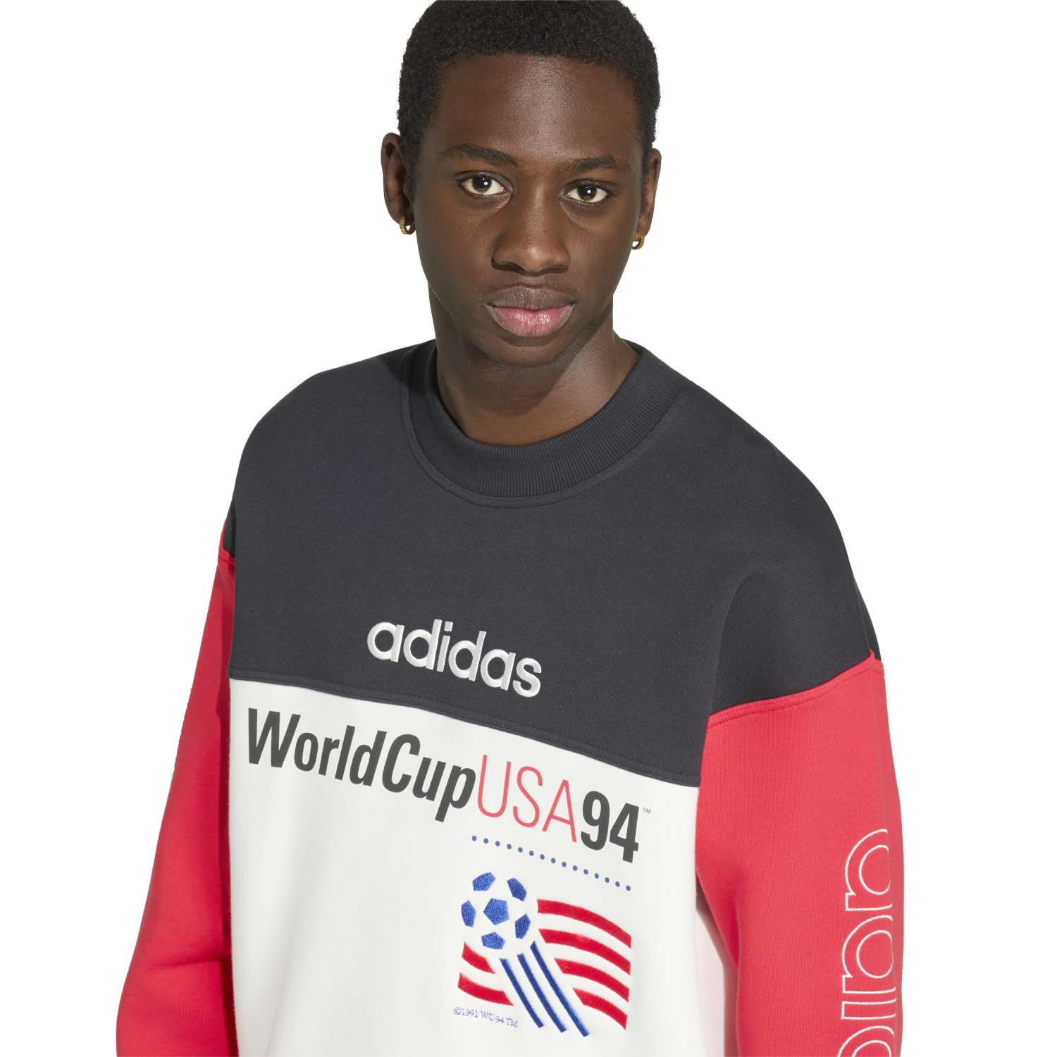 1994 FIFA World Cup™ USA Black/Red Graphic Sweatshirt - Image 5