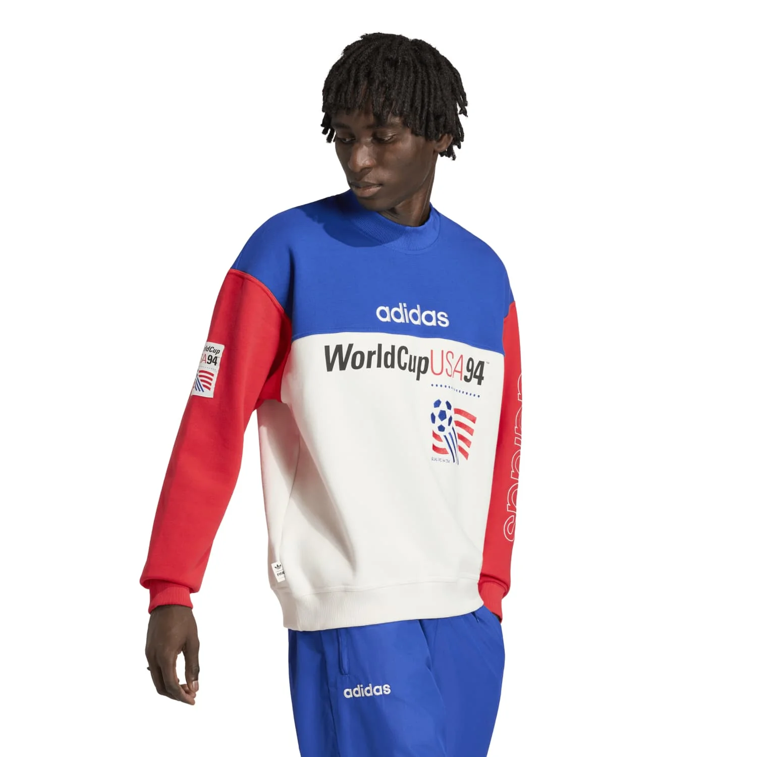 1994 FIFA World Cup™ USA Blue/Red Graphic Sweatshirt - Image 2