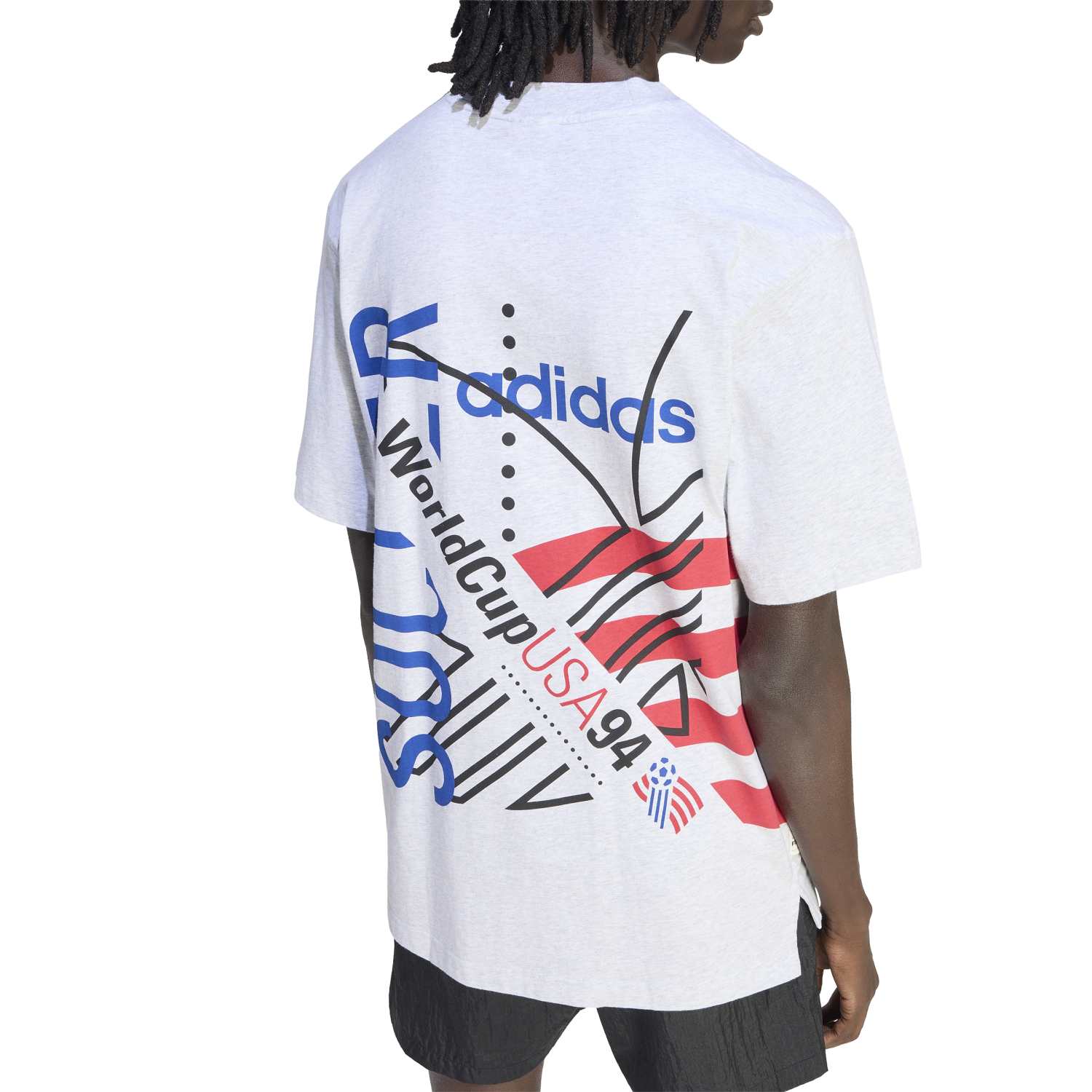 1994 FIFA World Cup™ USA Graphic Grey T-Shirt - Image 5