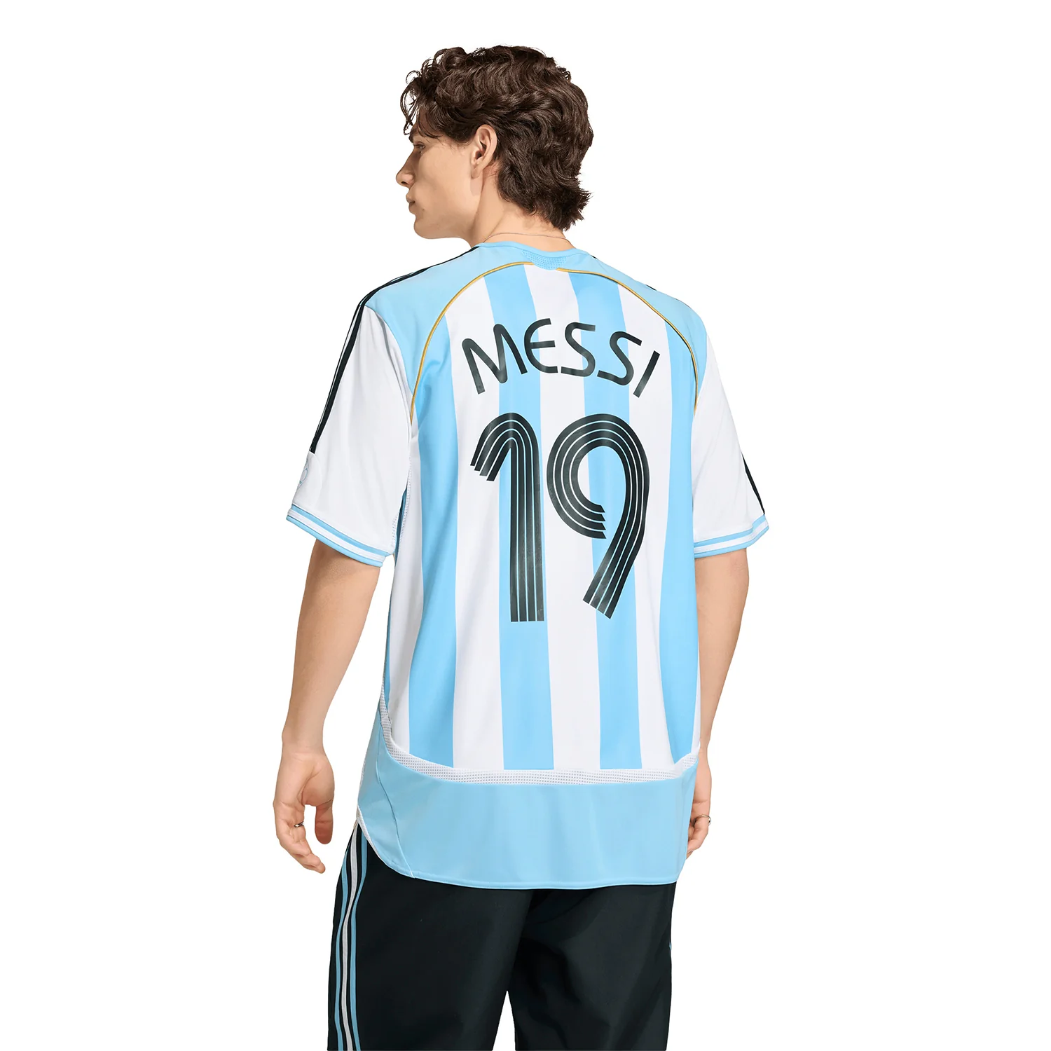 Argentina 2006 Home Messi Jersey - Men's - Image 3