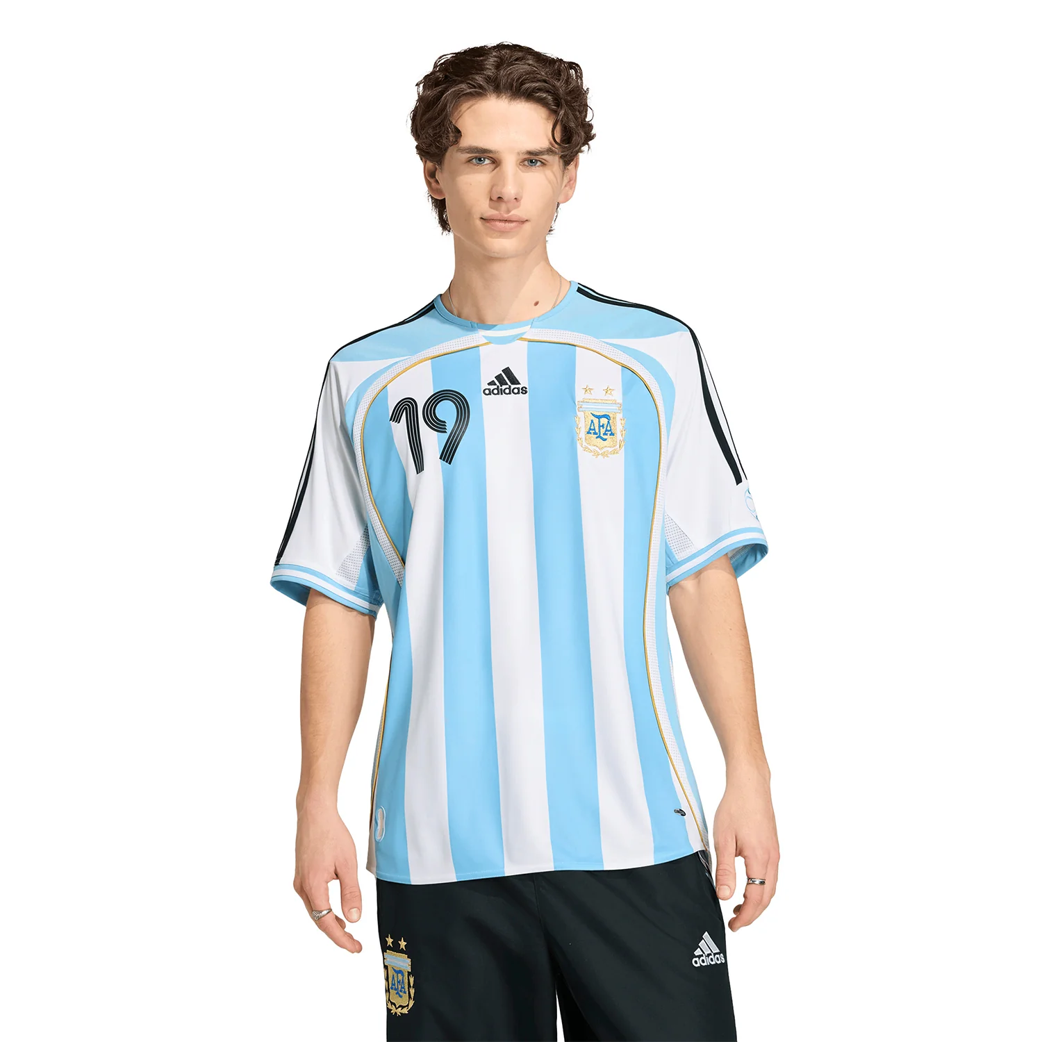Argentina 2006 Home Messi Jersey - Men's - Image 4