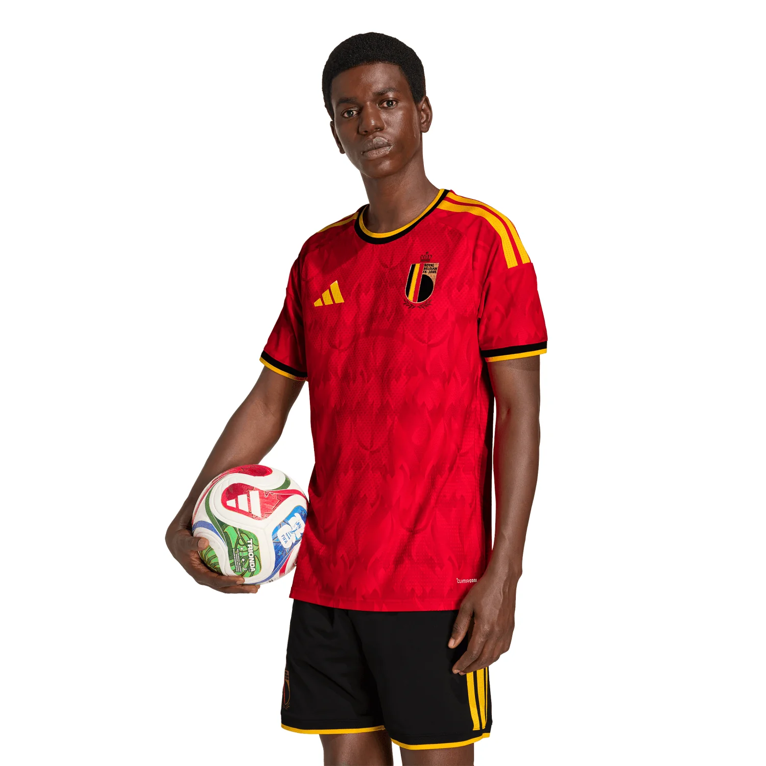 Belgium 2026 Authentic Home Jersey - Men's - Image 3