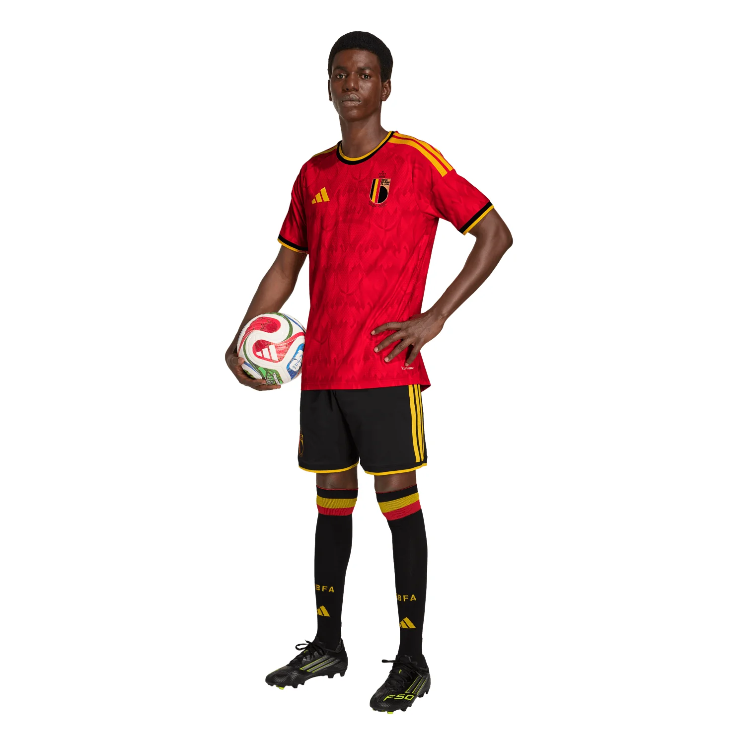 Belgium 2026 Authentic Home Jersey - Men's - Image 6