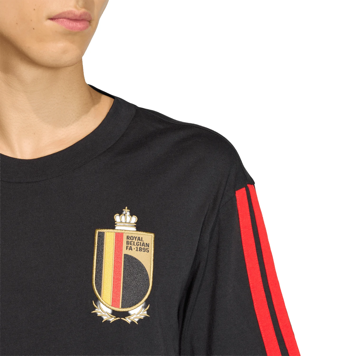 Belgium DNA Black T-Shirt - Men's - Image 3