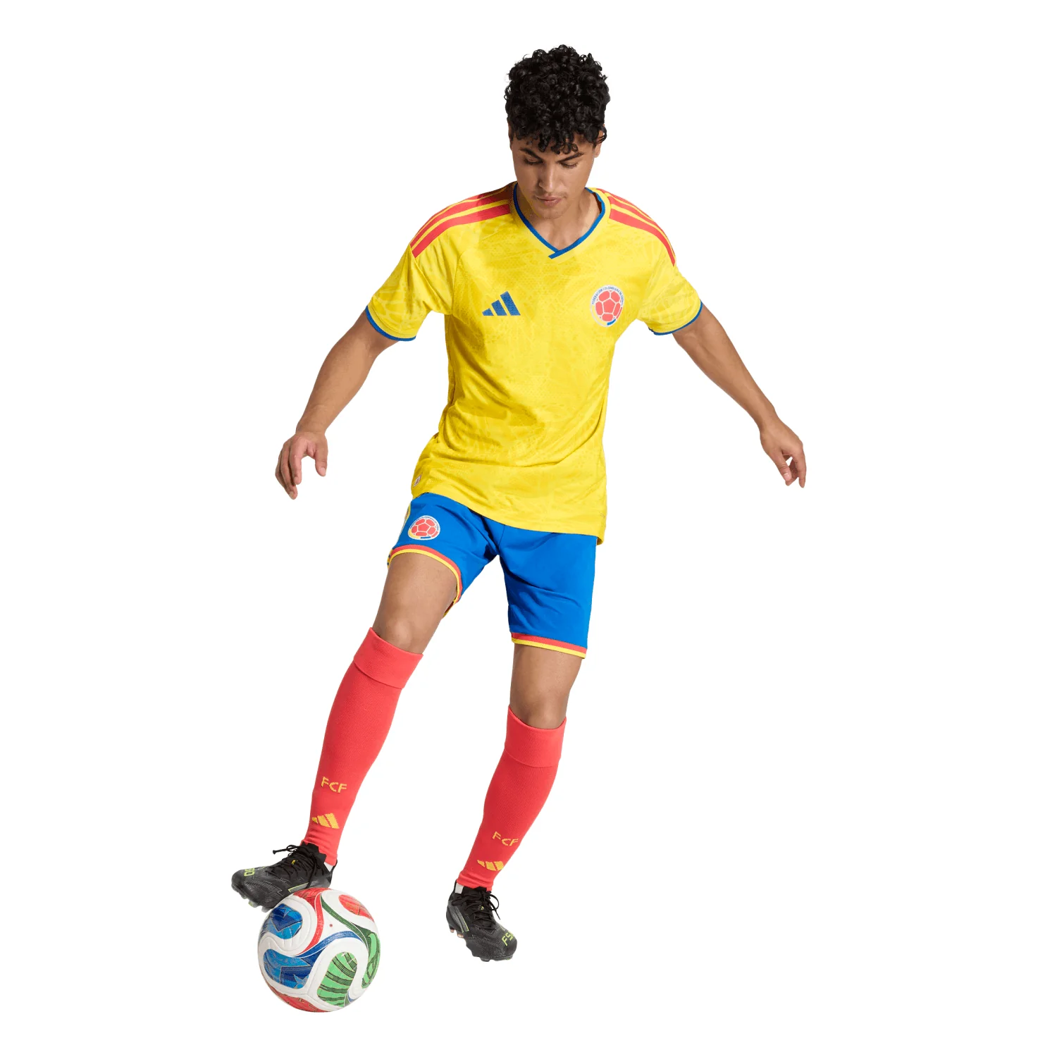 Colombia 2026 Authentic Home Jersey - Men's - Image 10
