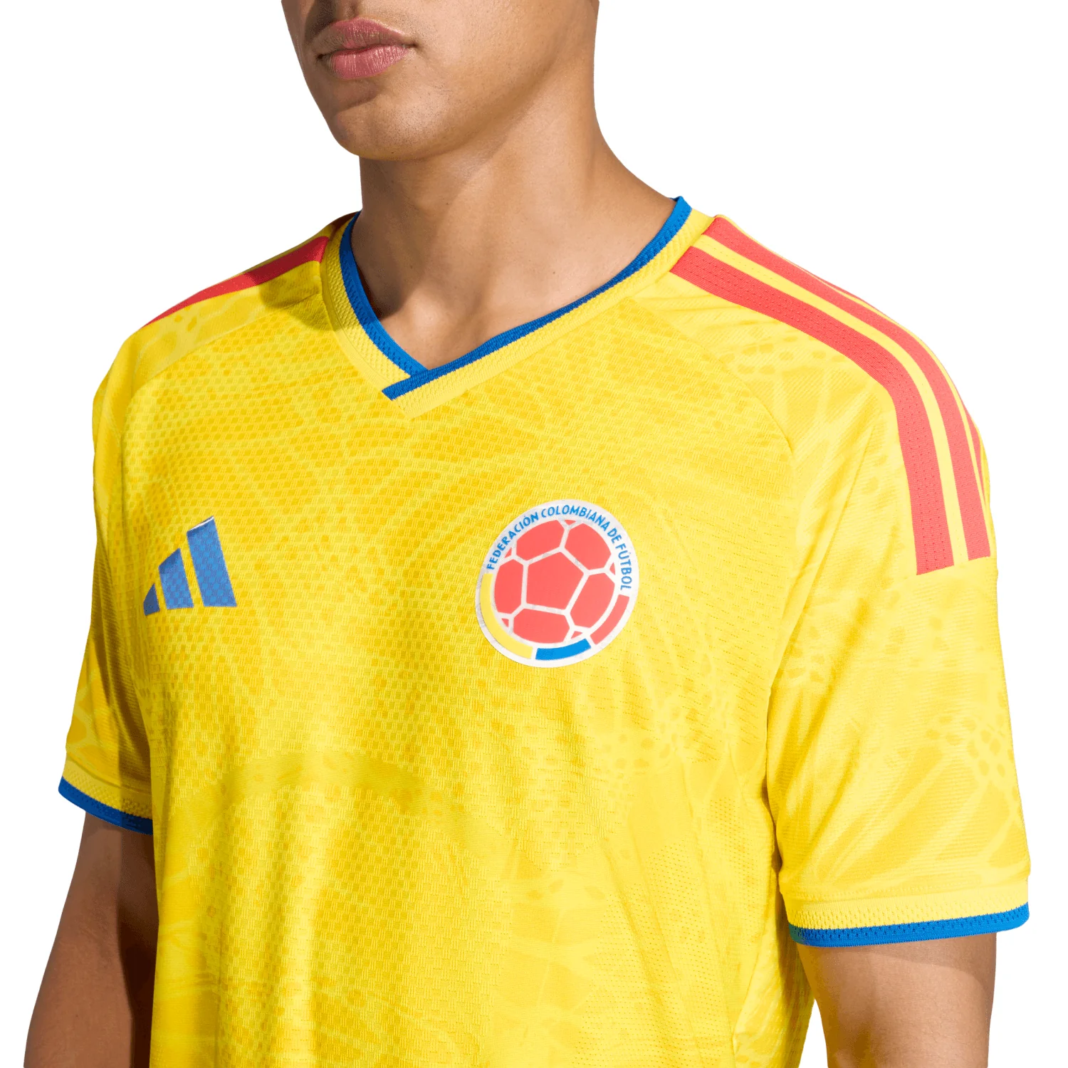 Colombia 2026 Authentic Home Jersey - Men's - Image 6