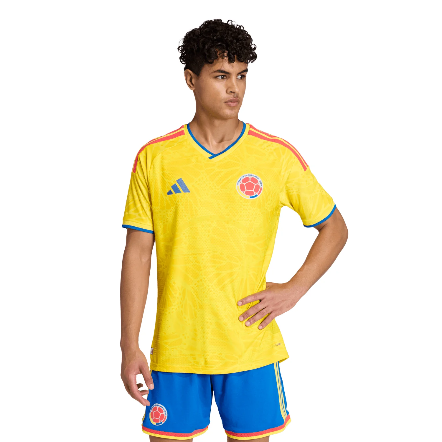 Colombia 2026 Authentic Home Jersey - Men's - Image 8