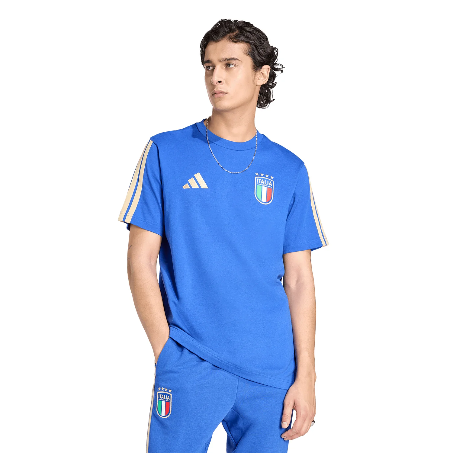Italy DNA Blue T-Shirt - Men's - Image 2