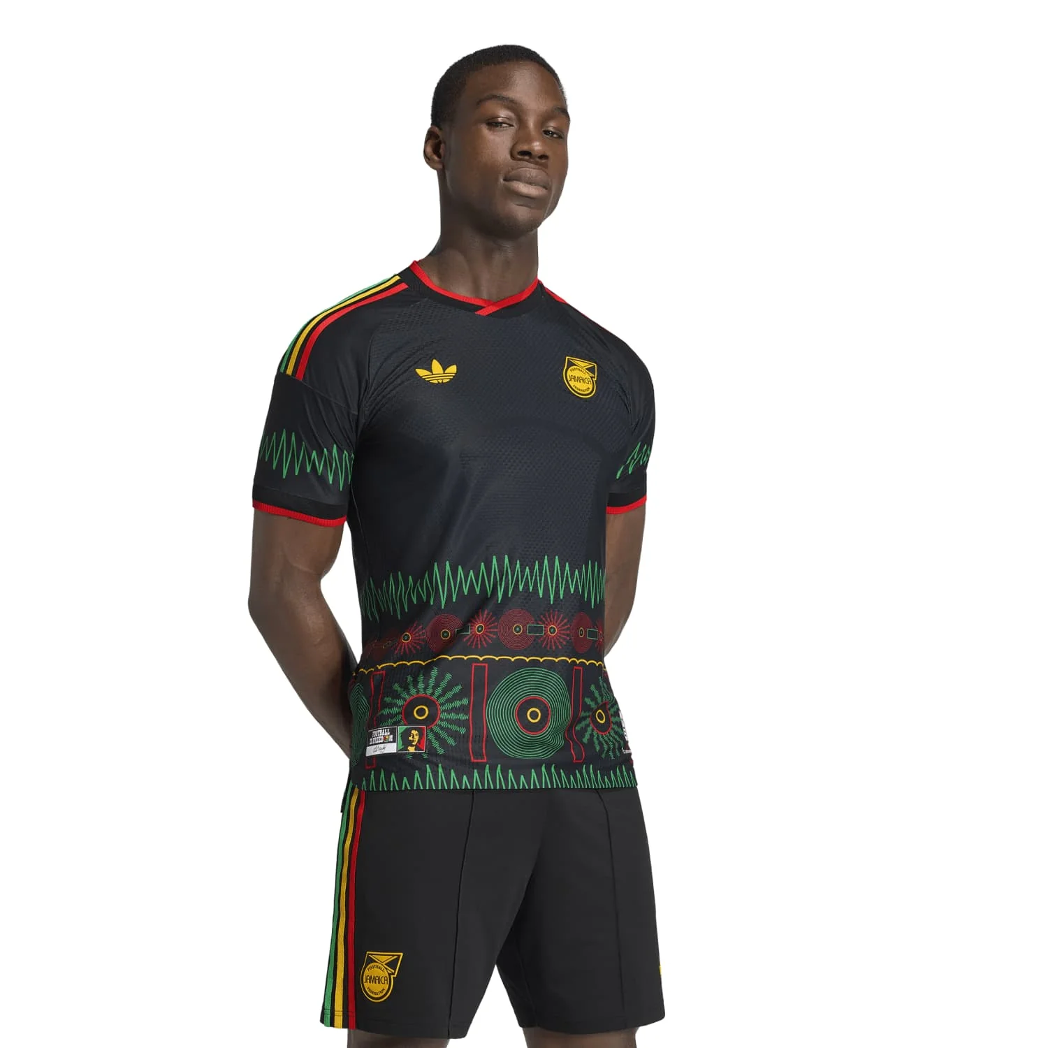 Jamaica 26 Away Authentic Jersey - Men's - Image 3