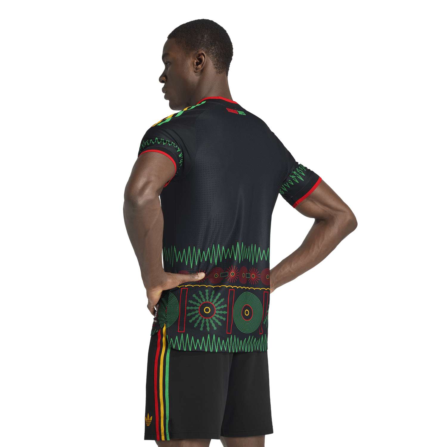 Jamaica 26 Away Authentic Jersey - Men's - Image 4