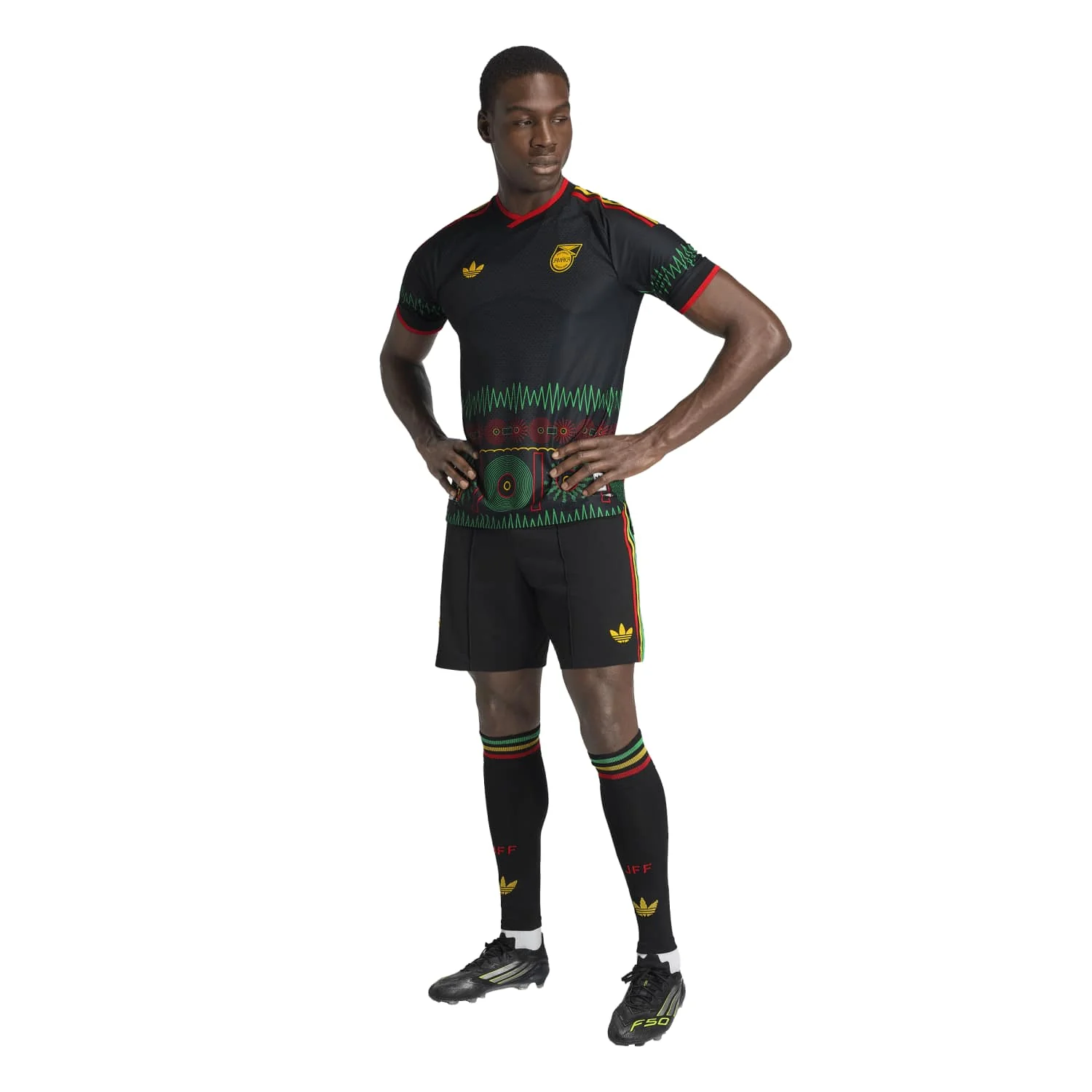Jamaica 26 Away Authentic Jersey - Men's - Image 6