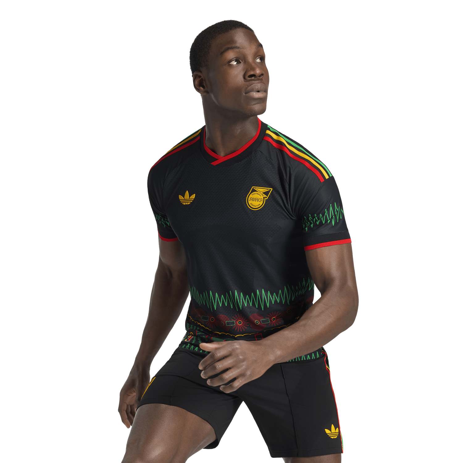 Jamaica 26 Away Authentic Jersey - Men's - Image 7