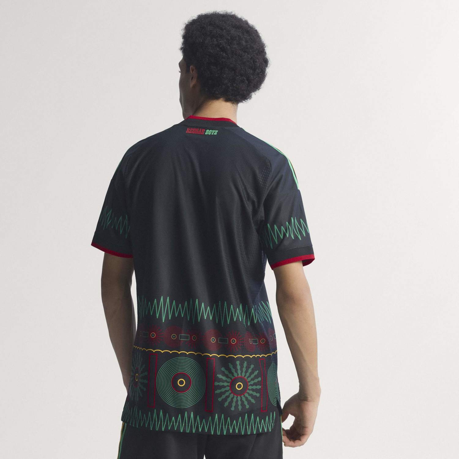 Jamaica 26 Away Authentic Jersey - Men's - Image 9