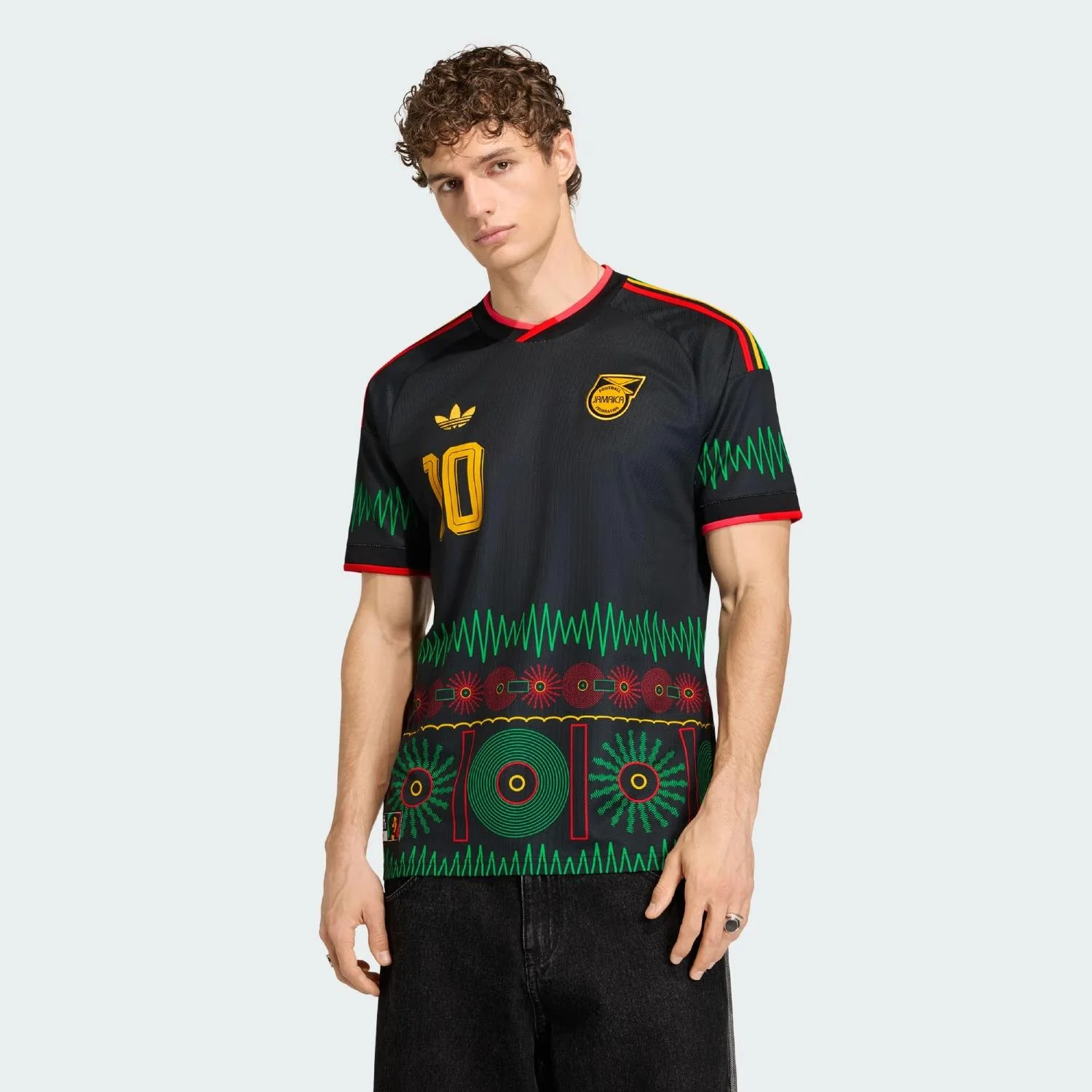 Jamaica 26 Away Marley 10 Jersey - Men's - Image 4