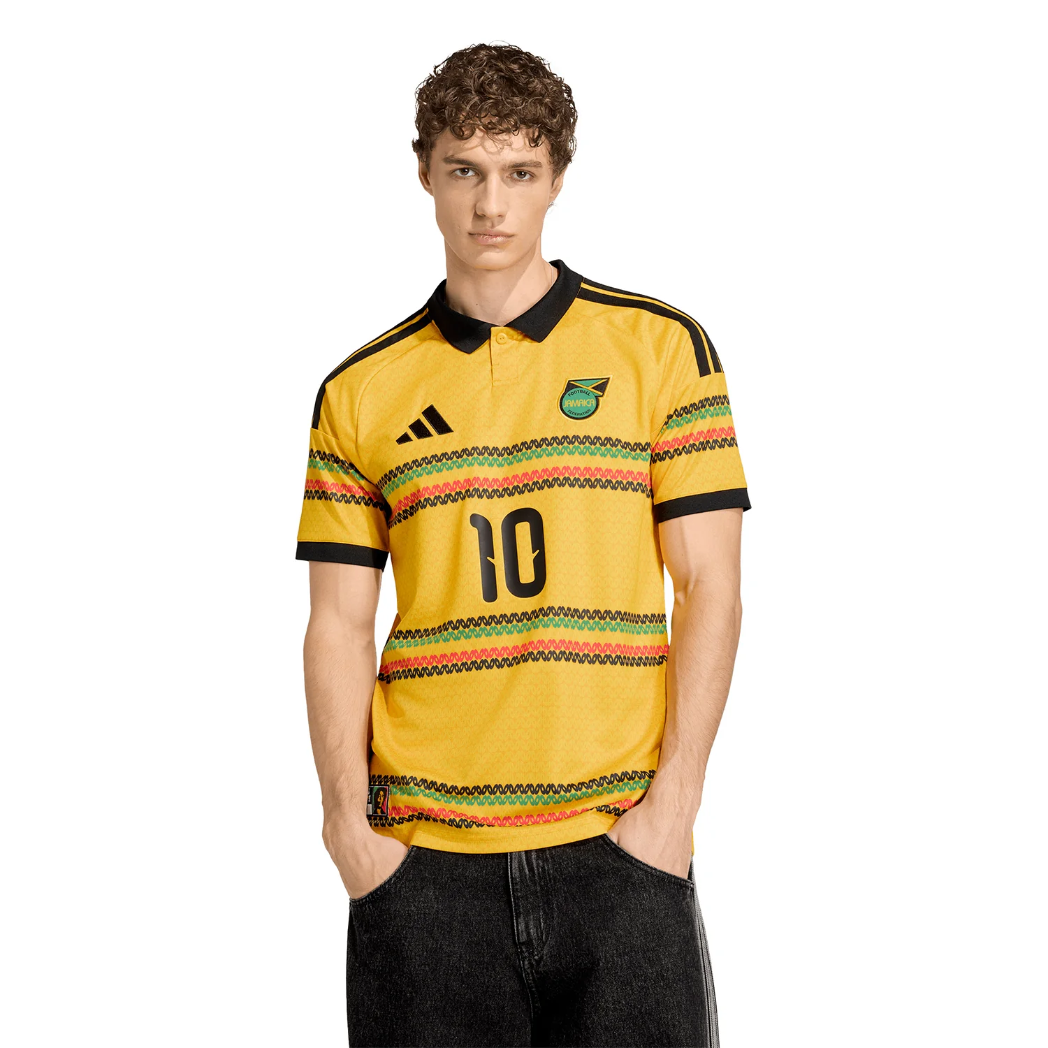 Jamaica 26 Home Marley 10 Jersey - Men's - Image 2
