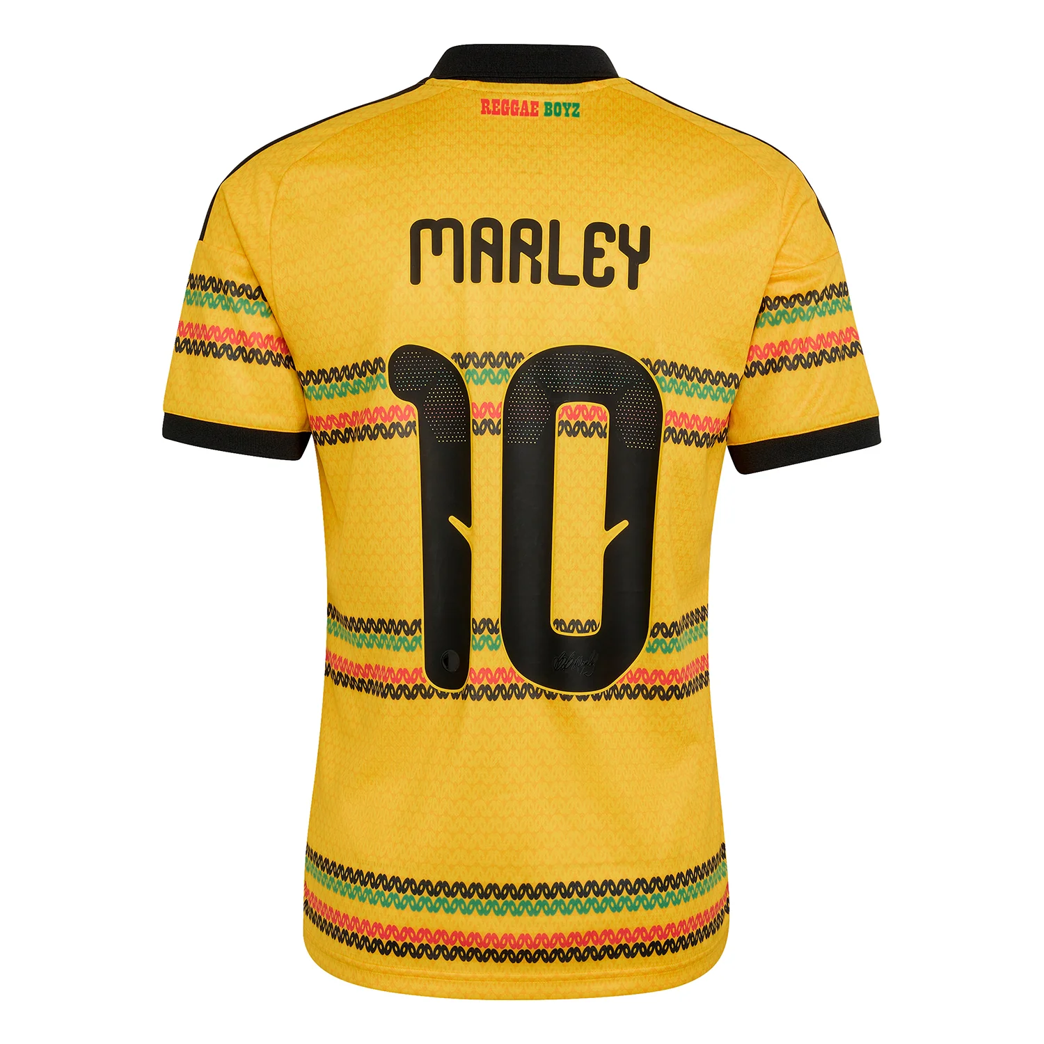 Jamaica 26 Home Marley 10 Jersey - Men's - Image 3