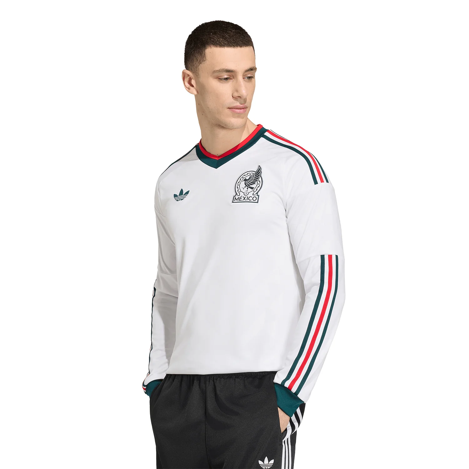 Mexico 2026 Away Long Sleeve Jersey - Men's - Image 2