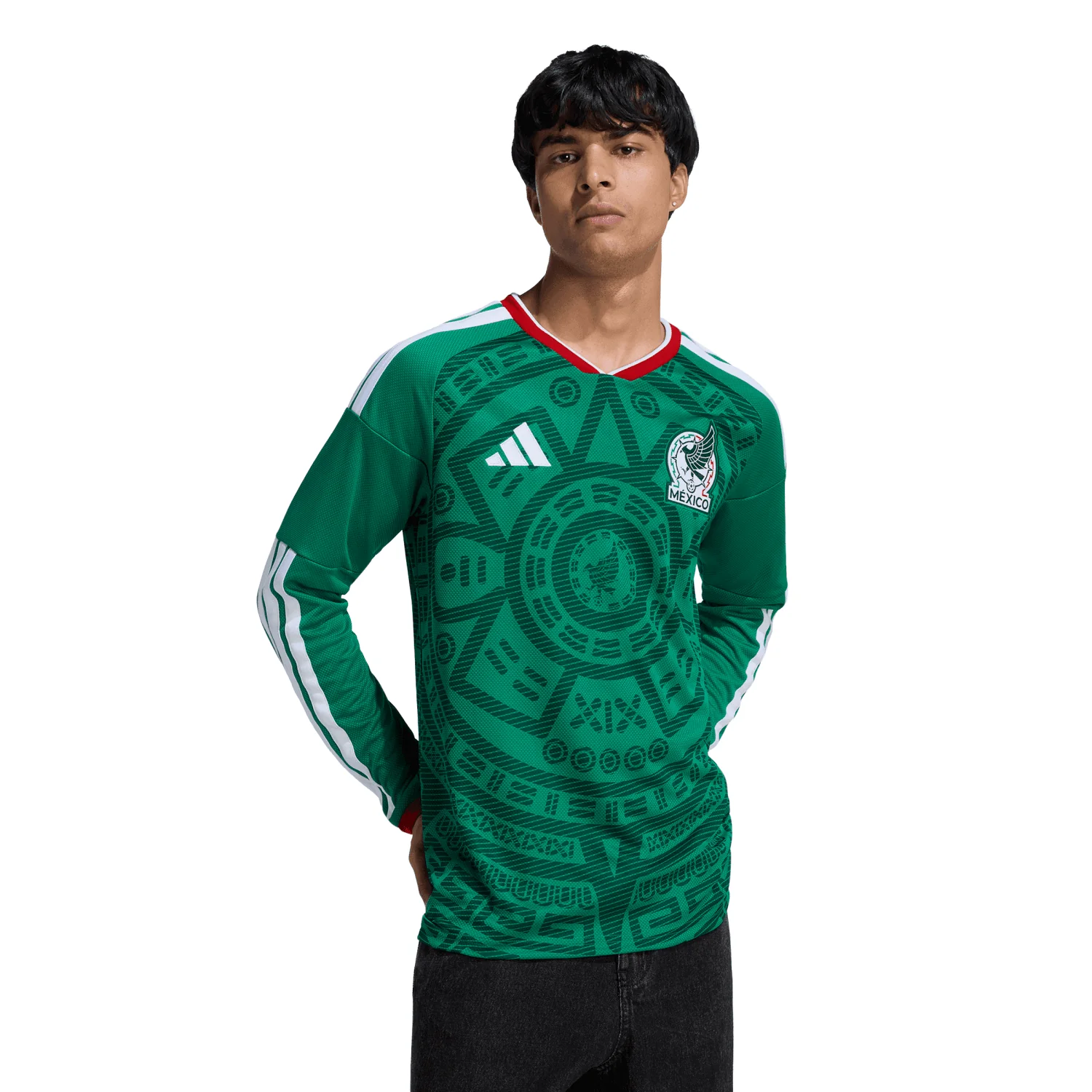 Mexico 2026 Home Long Sleeve Jersey - Men's - Image 5