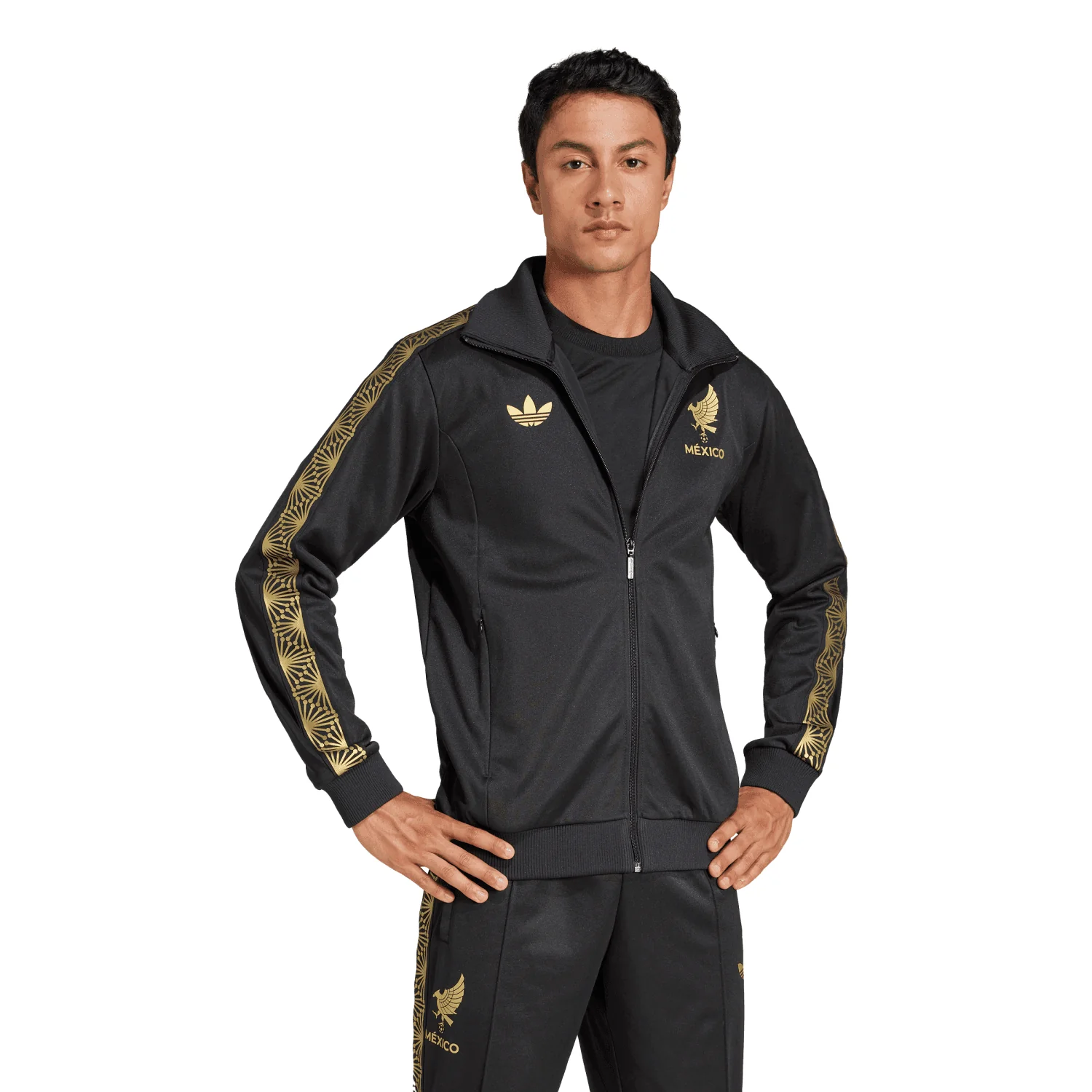 Mexico Gold Tracksuit Top - Men's - Image 3