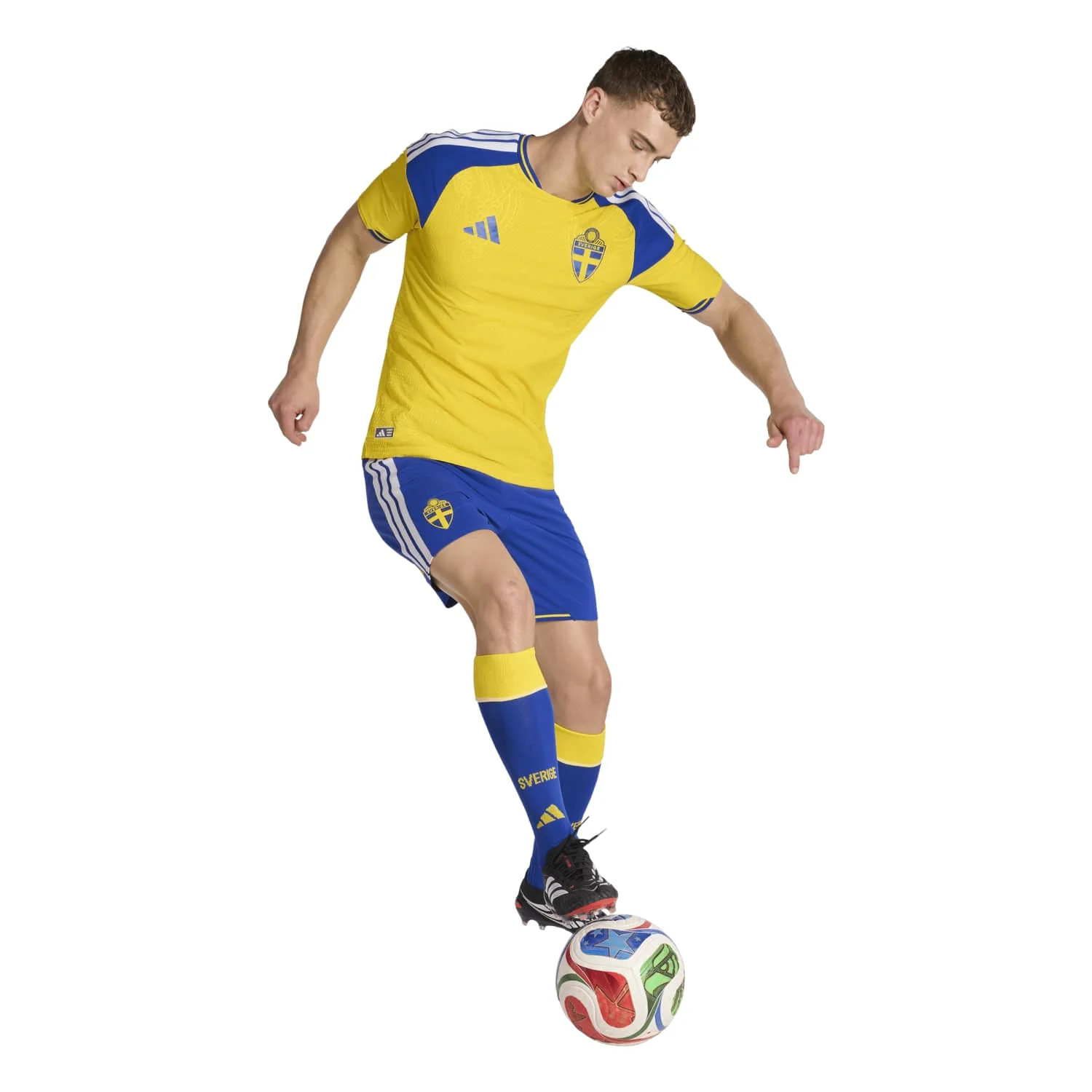 Sweden 2026 Authentic Home Jersey - Men's - Image 5