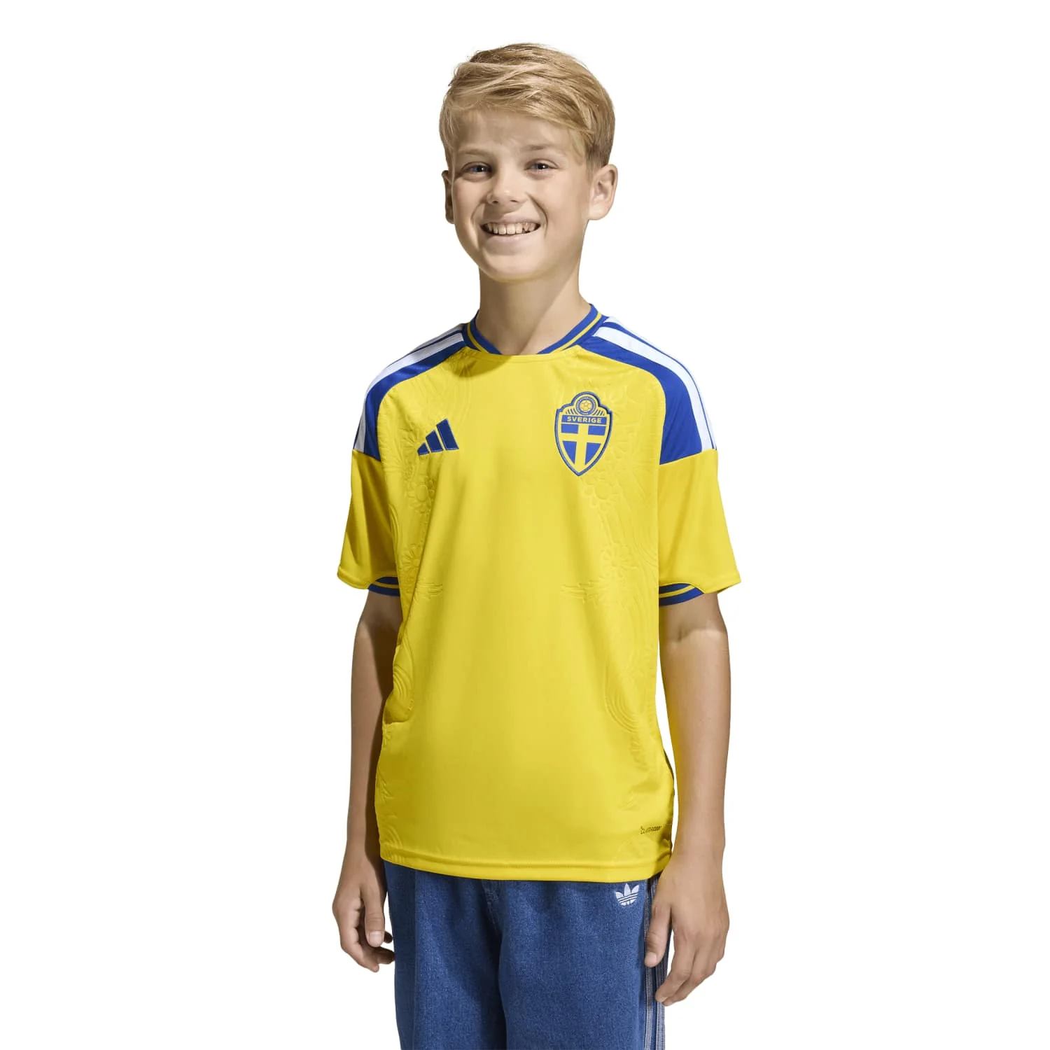 Sweden 2026 Home Jersey - Youth - Image 3