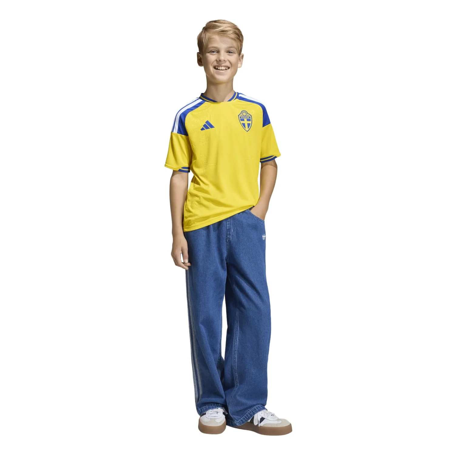 Sweden 2026 Home Jersey - Youth - Image 5