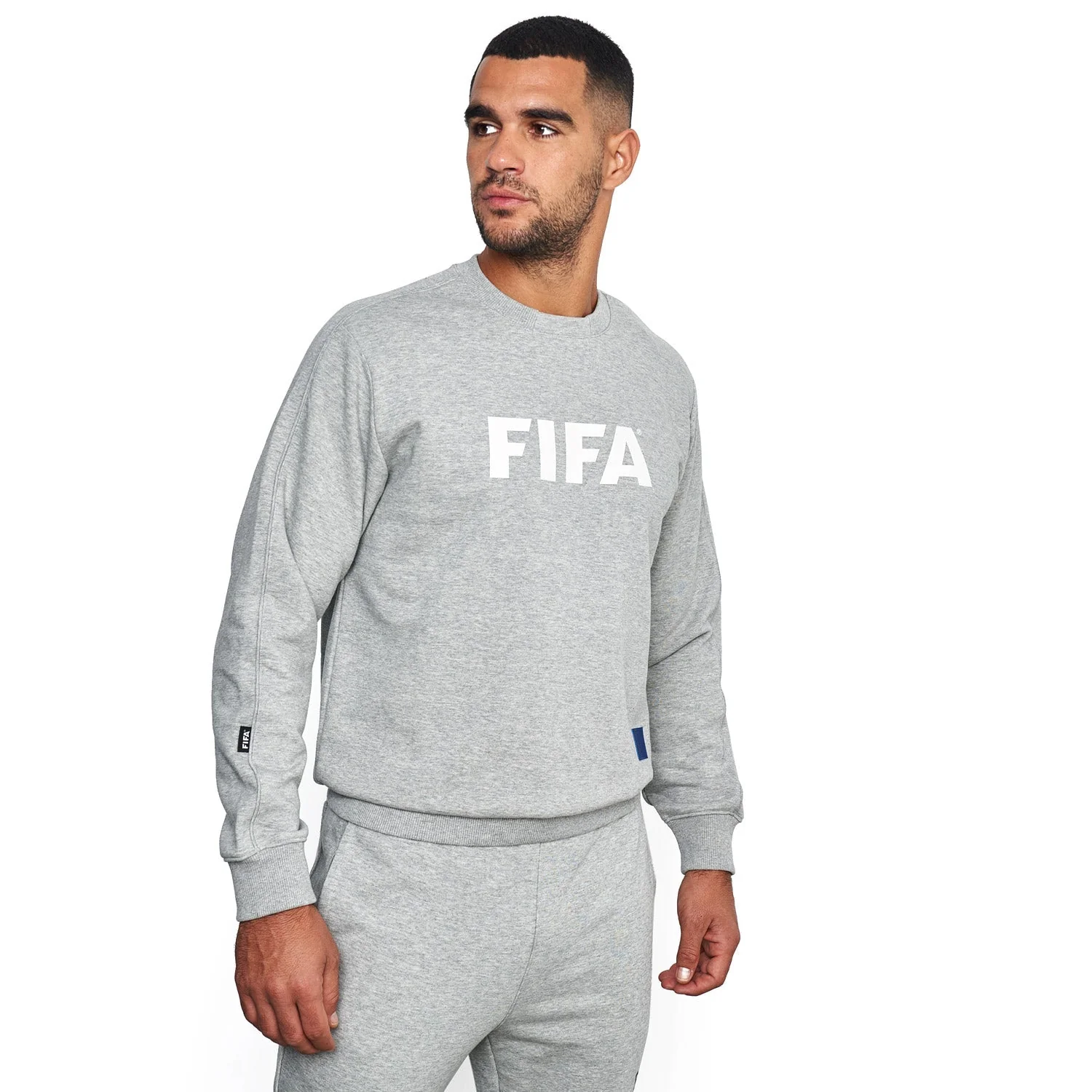 FIFA Essentials Logo Grey Sweatshirt - Men's - Image 2