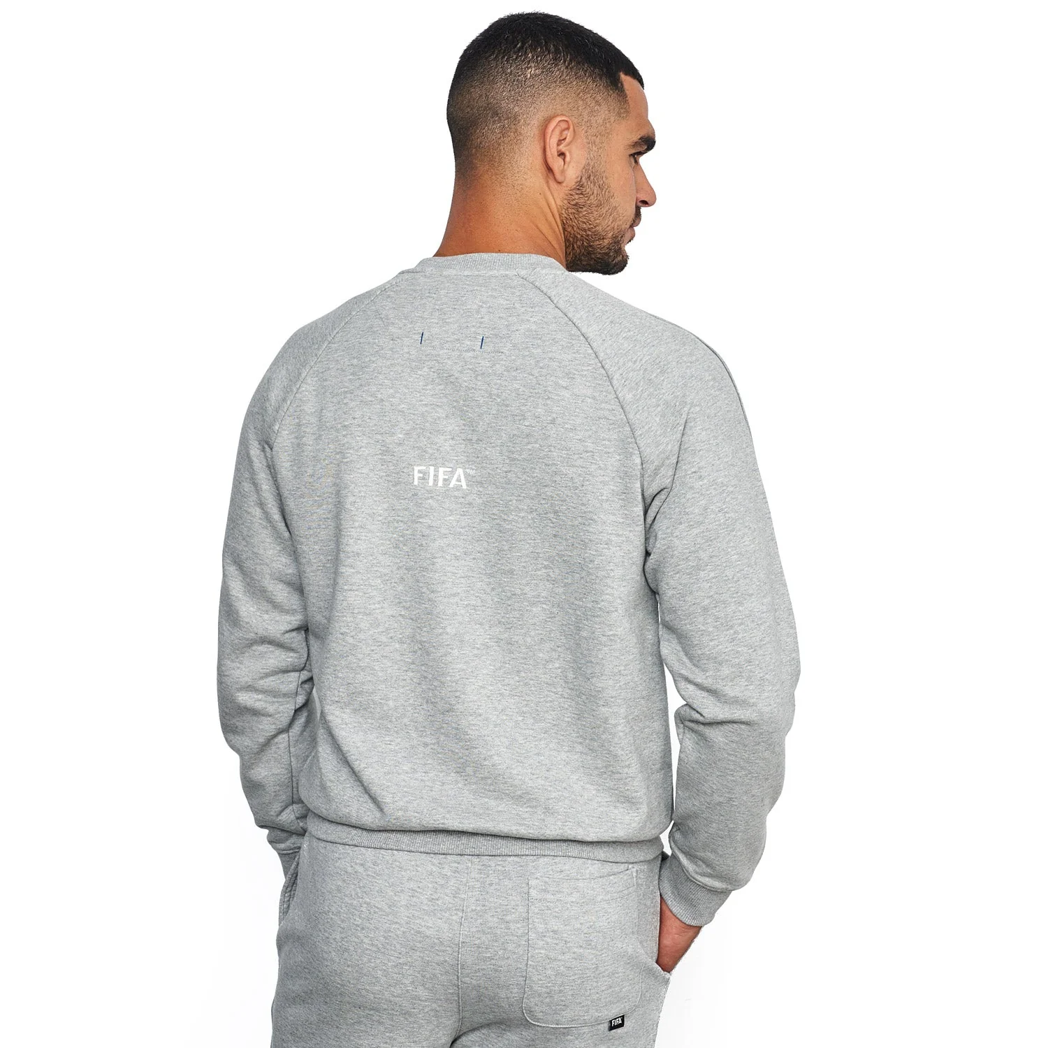 FIFA Essentials Logo Grey Sweatshirt - Men's - Image 3