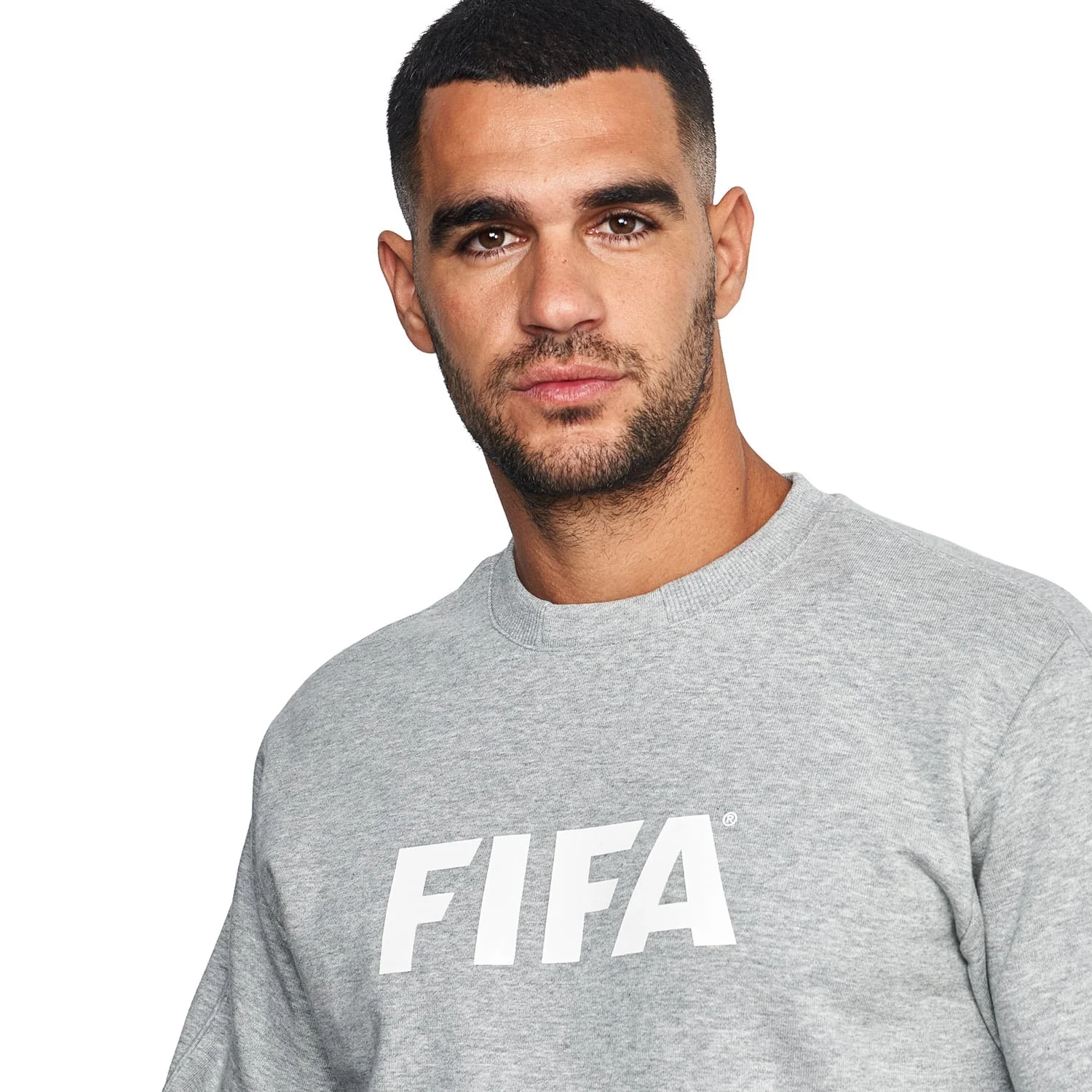 FIFA Essentials Logo Grey Sweatshirt - Men's - Image 5