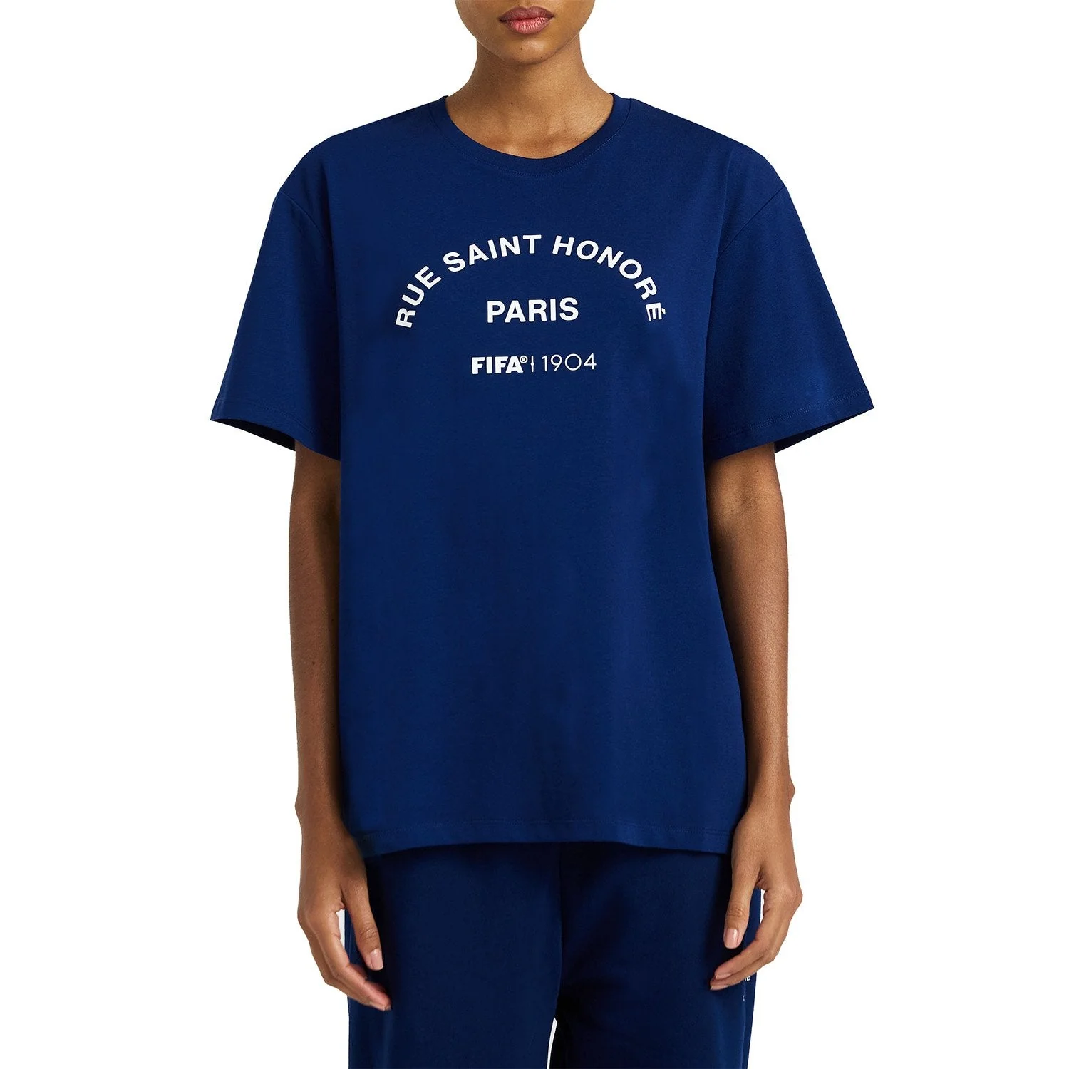 FIFA 1904 Arch Graphic Blue T-Shirt - Unisex - Image 4