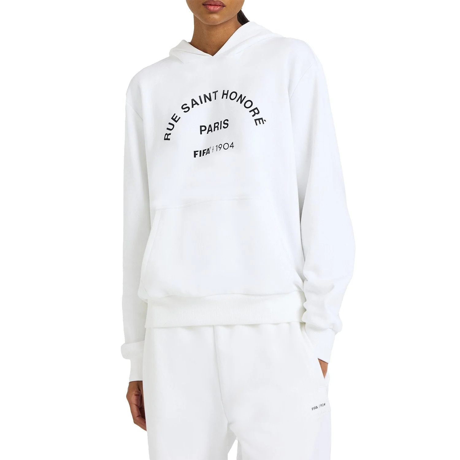 FIFA 1904 Arch White Hoodie - Unisex - Image 3