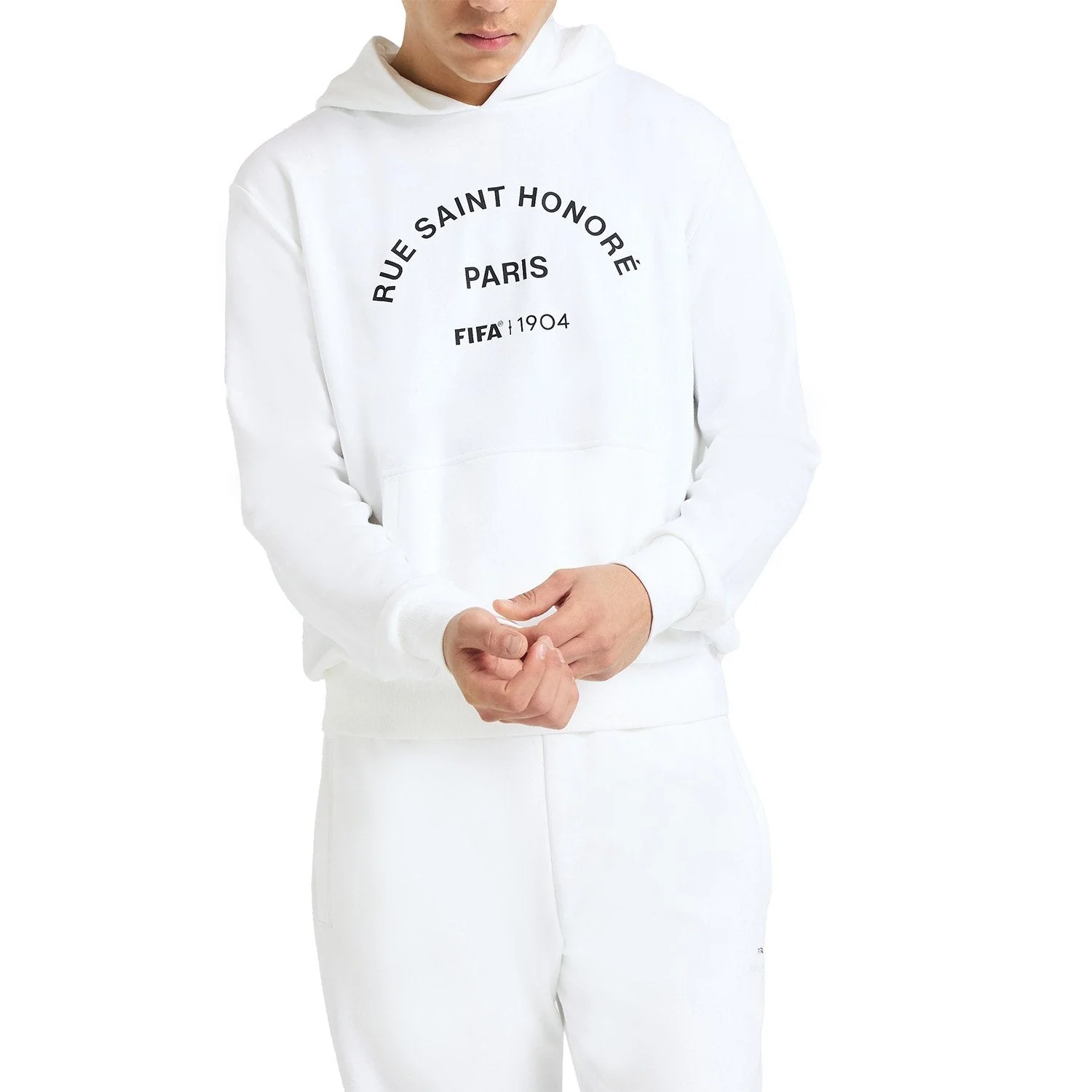 FIFA 1904 Arch White Hoodie - Unisex - Image 4