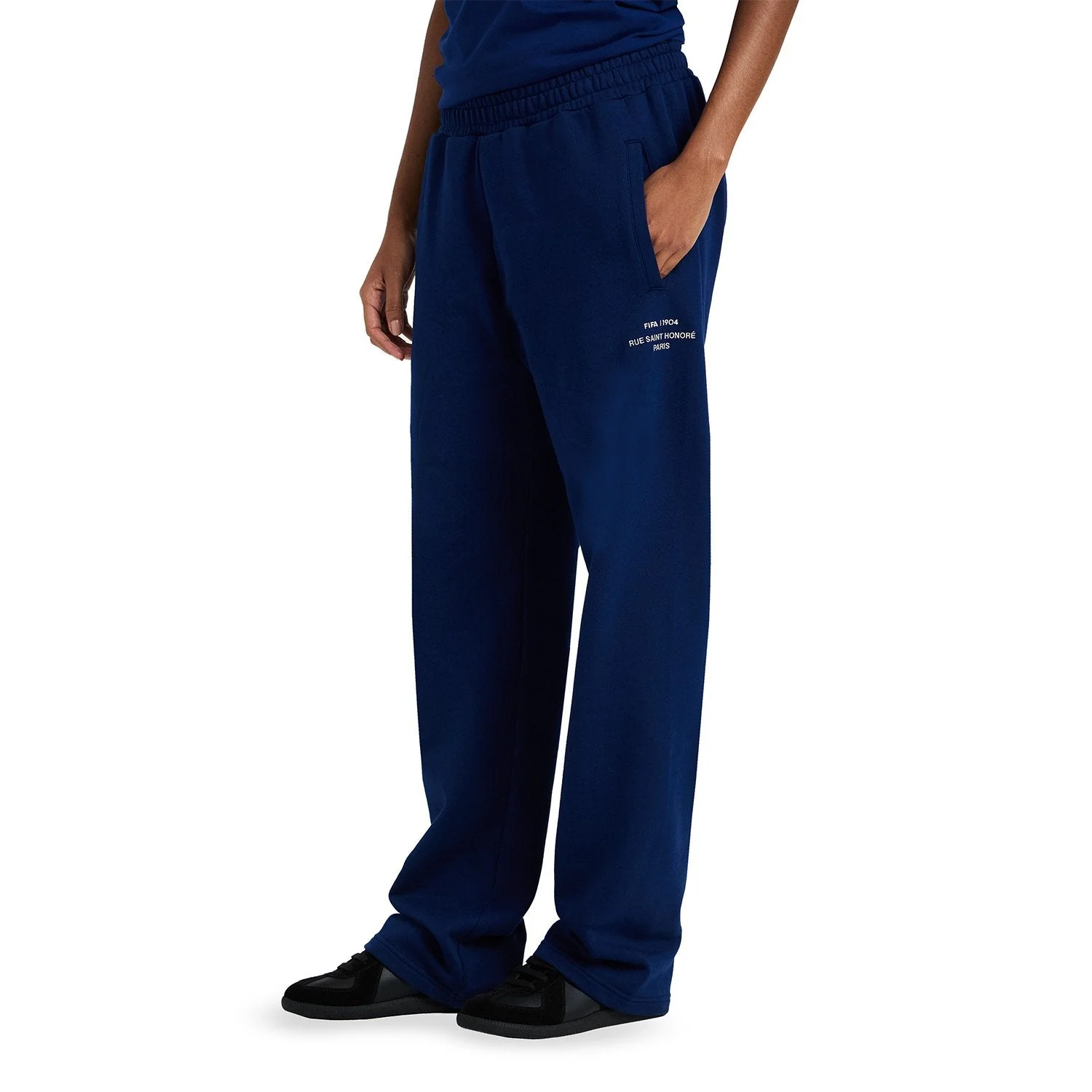 FIFA 1904 Stacked Blue Sweatpants - Unisex - Image 3