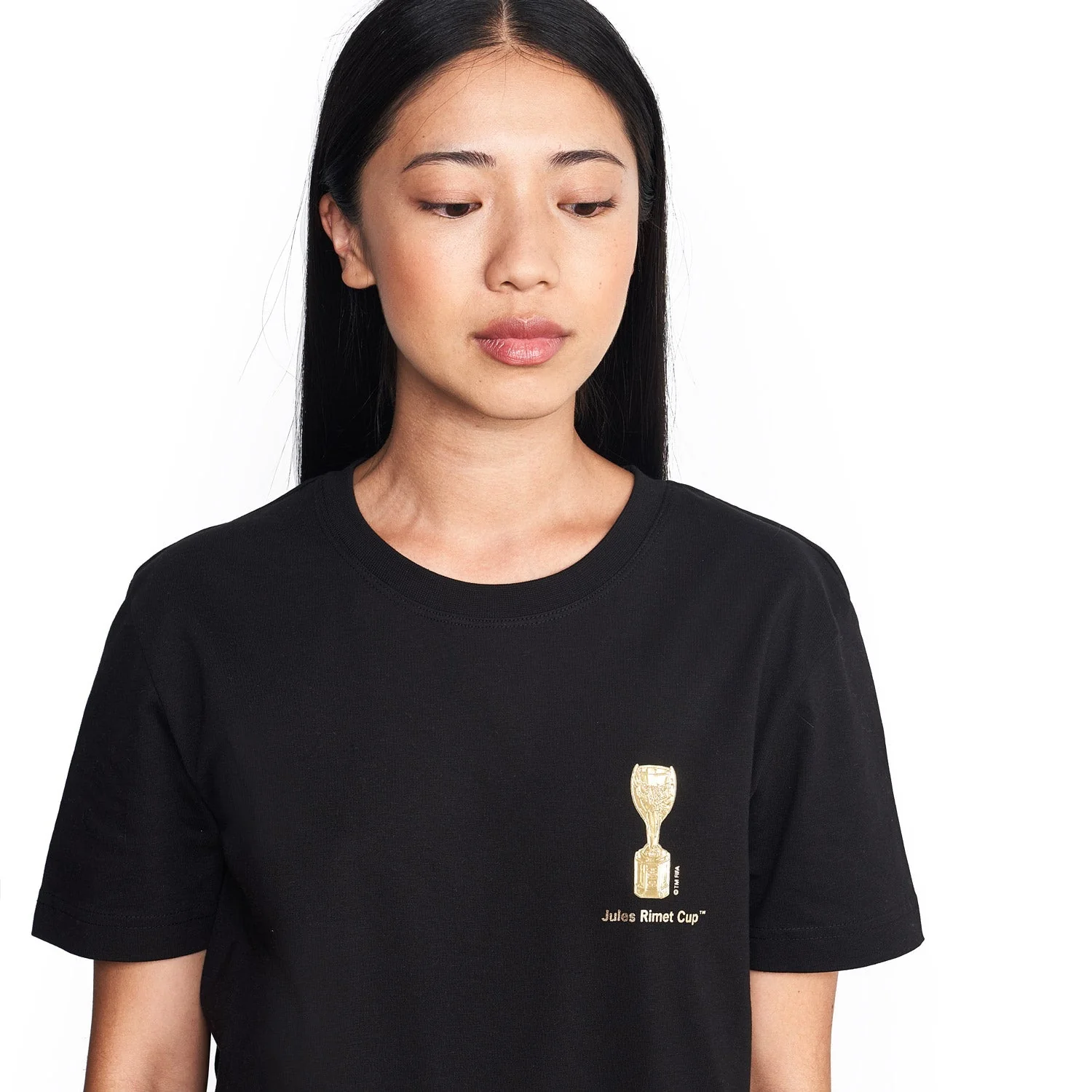 FIFA Classics Premium Embossed Jules Rimet Trophy T-Shirt - Unisex - Image 3