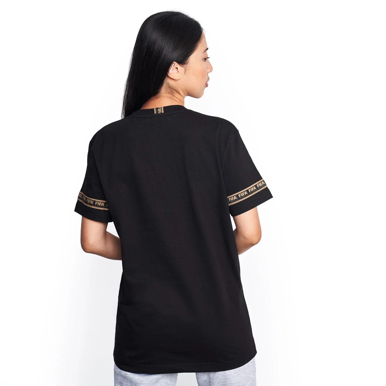 FIFA Classics Premium Jacquard Cuff Jules Rimet Trophy T-Shirt - Unisex - Image 3