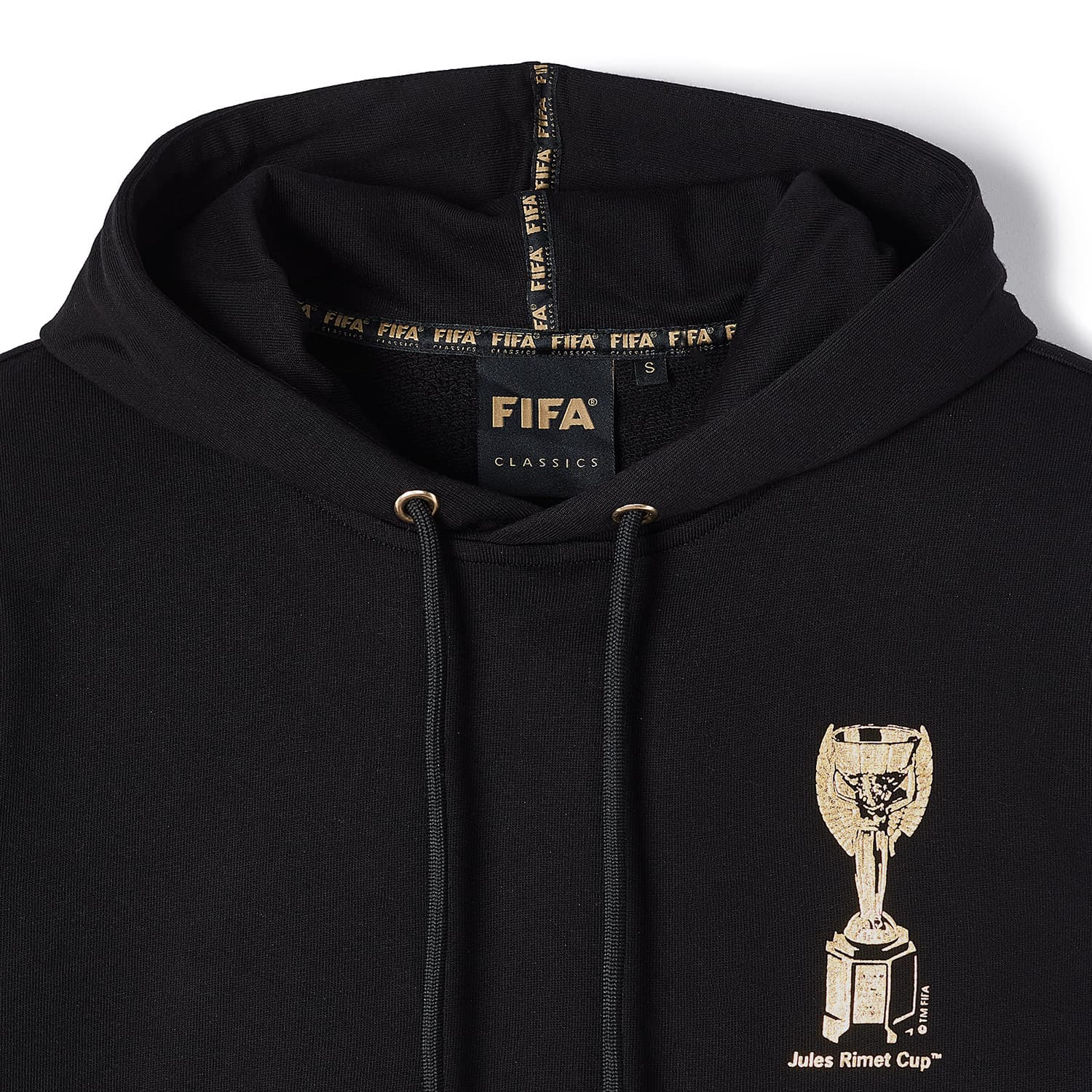 FIFA Classics Retro Hoodie Black - Men's - Image 5