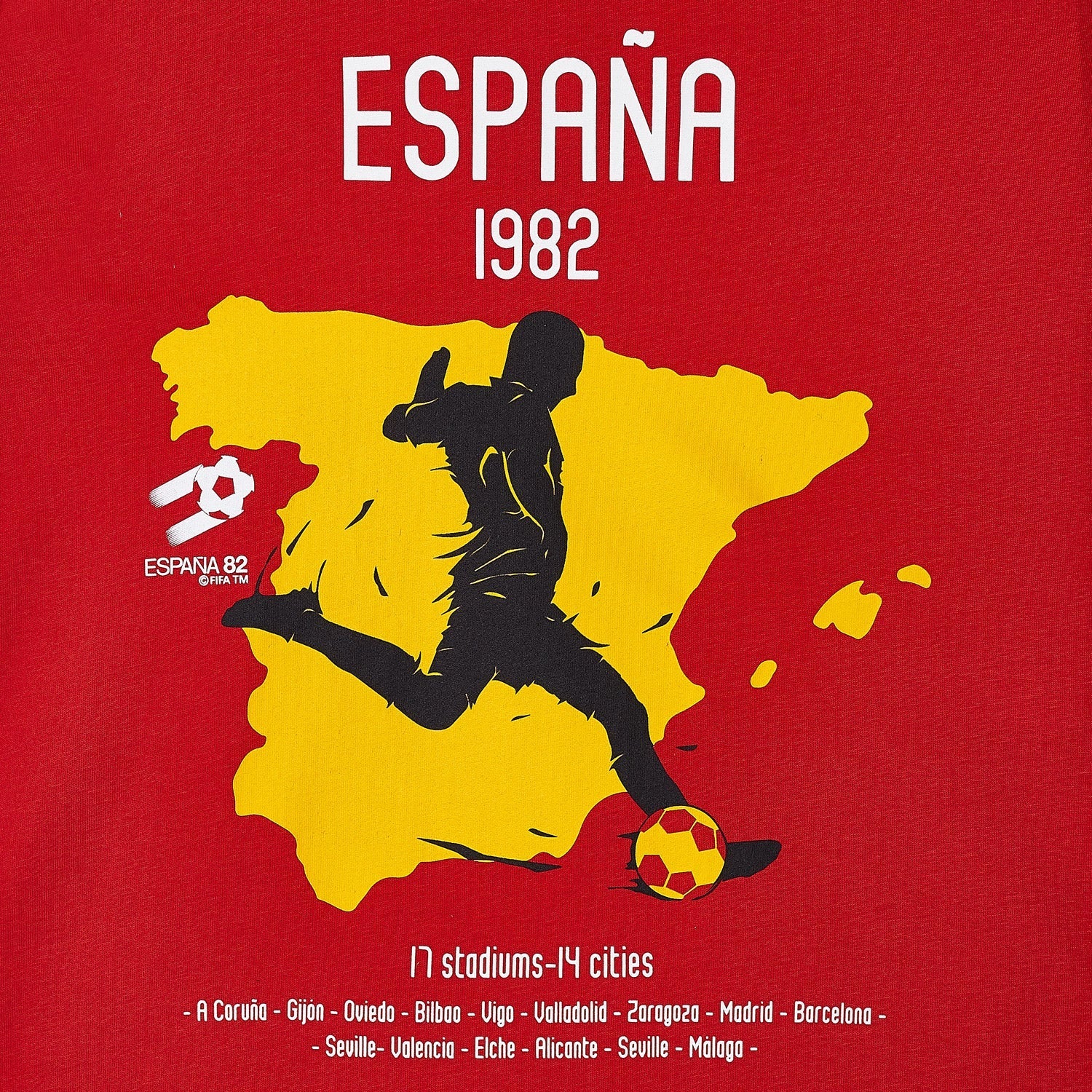 FIFA Classics Spain '82 Host Nation T-Shirt - Unisex - Image 3