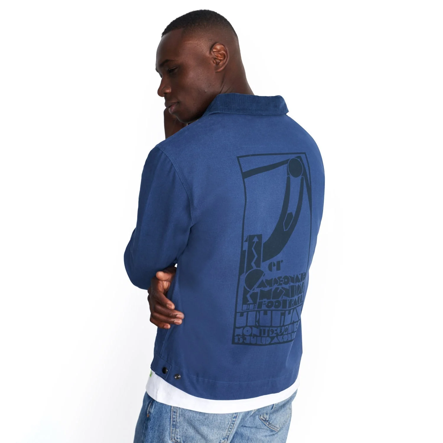 FIFA Classics Uruguay '30 Jacket Blue - Men's - Image 2