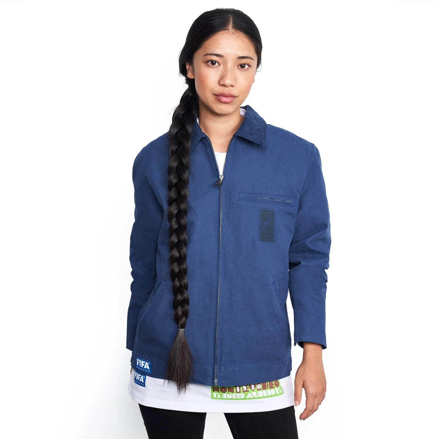 FIFA Classics Uruguay '30 Jacket Blue - Men's - Image 4